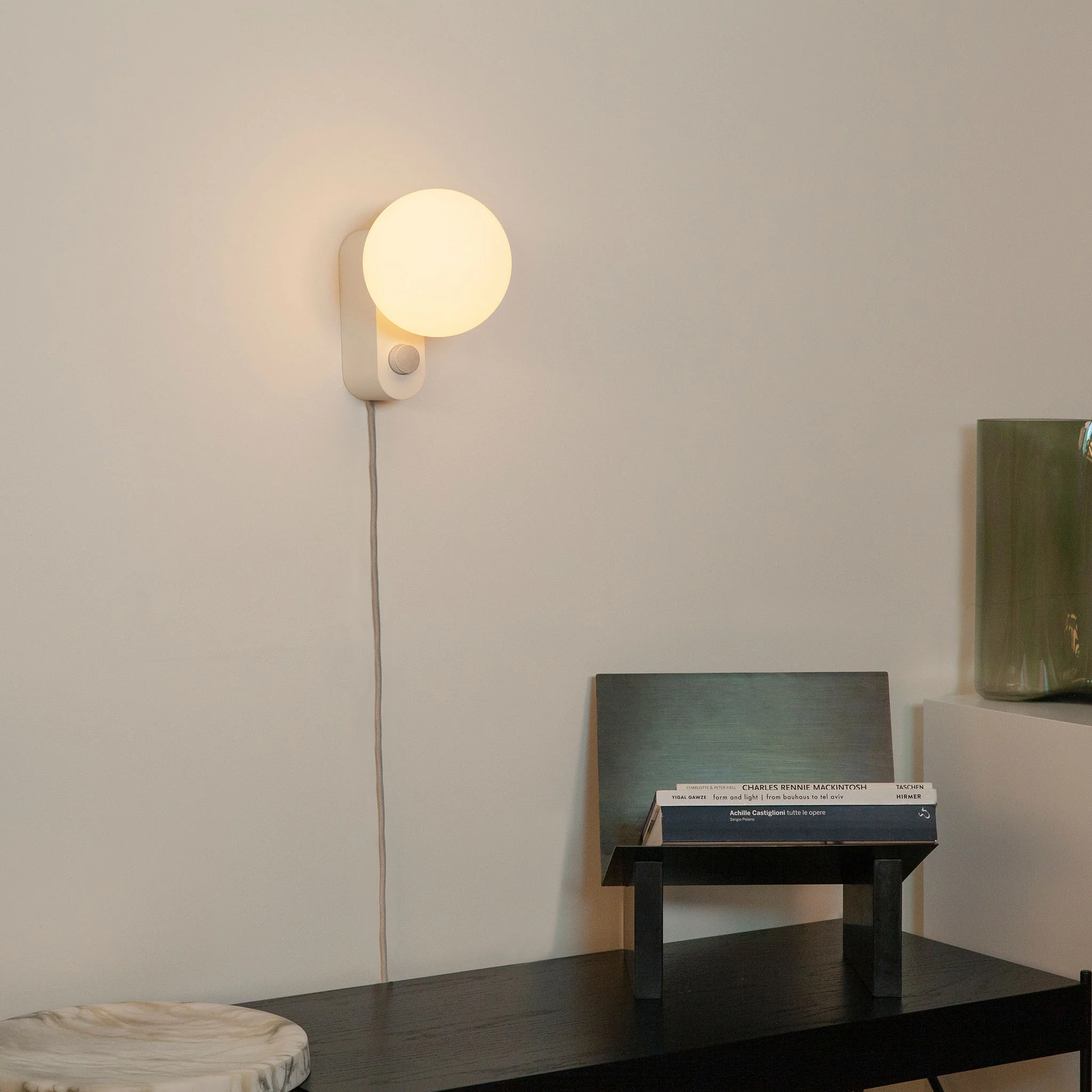 Alumina Lamp in Chalk - Image 4