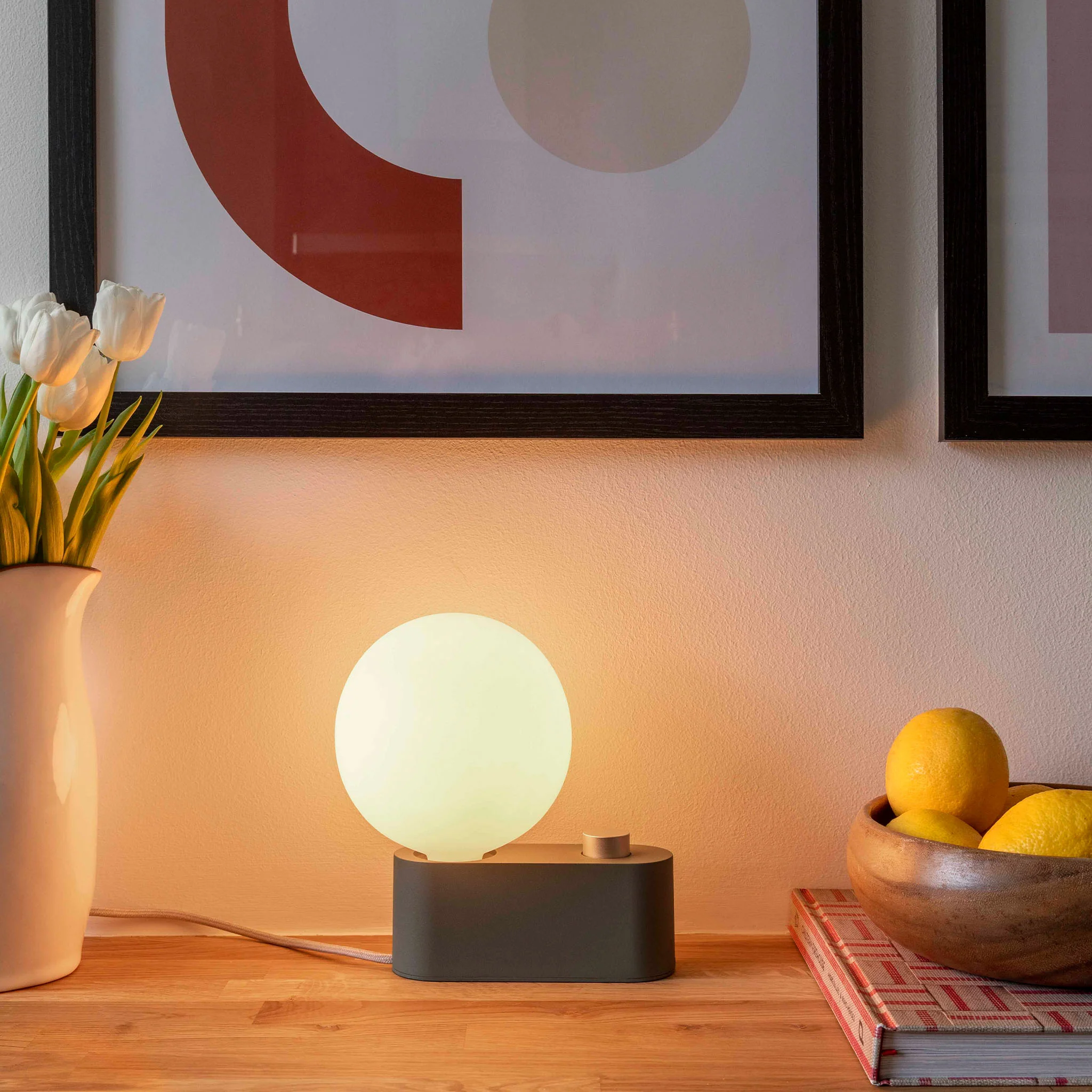 Alumina Lamp in Sage - Image 3