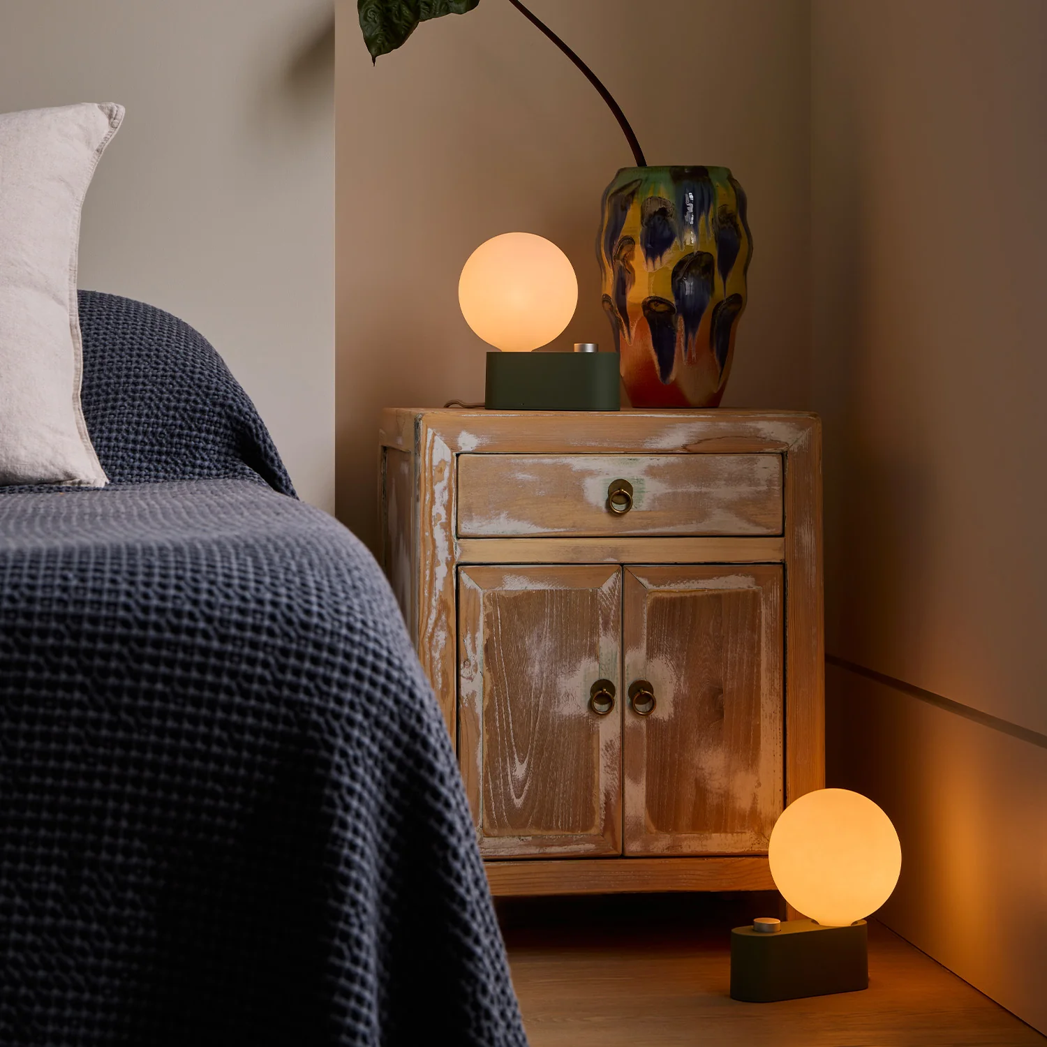 Alumina Lamp in Sage - Set of 2 - Image 3