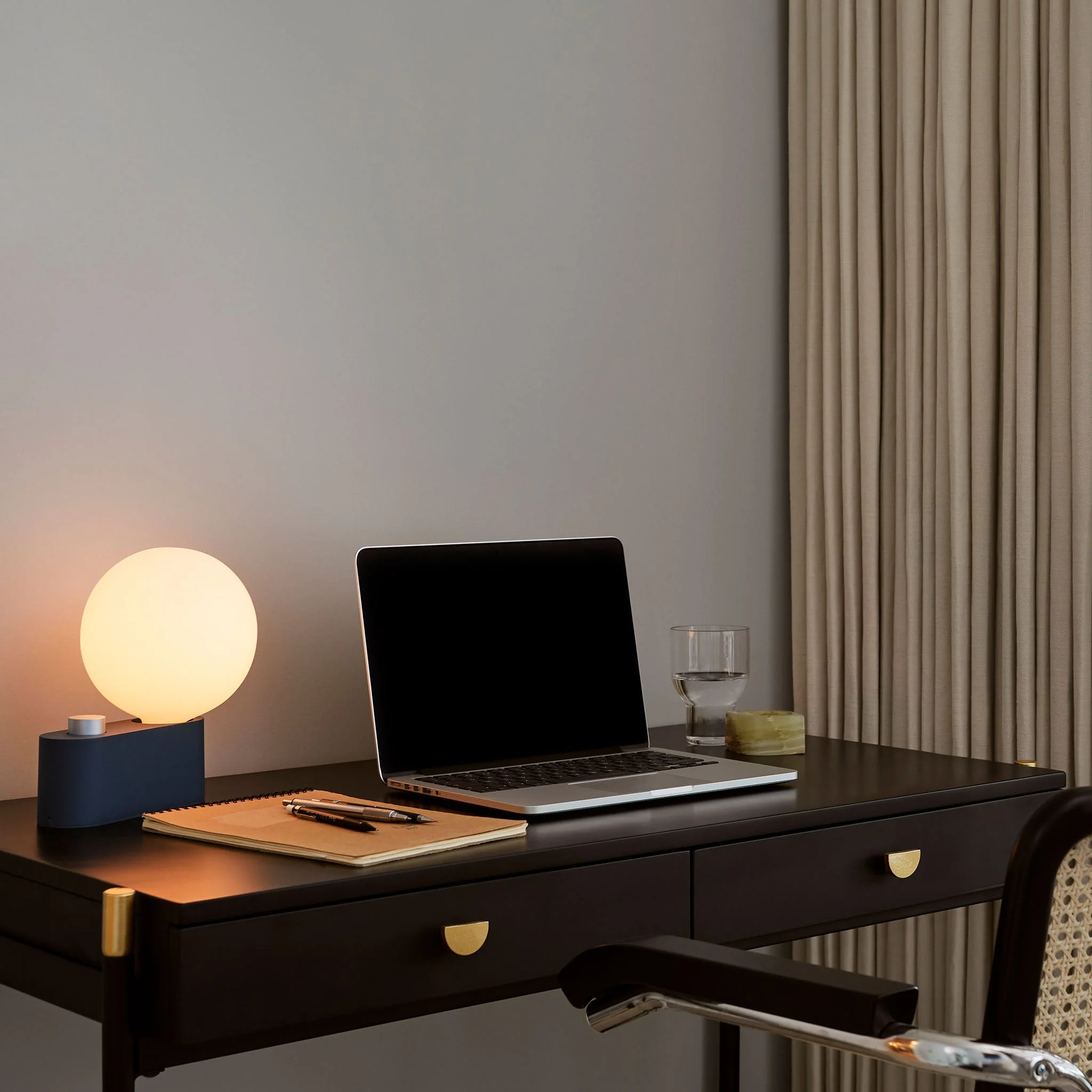 Alumina Lamp in Sapphire - Set of 2 - Image 4