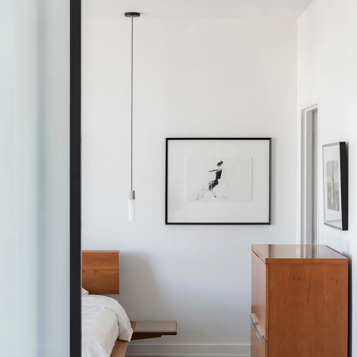 Basalt Single Pendant in Stainless Steel - Image 3