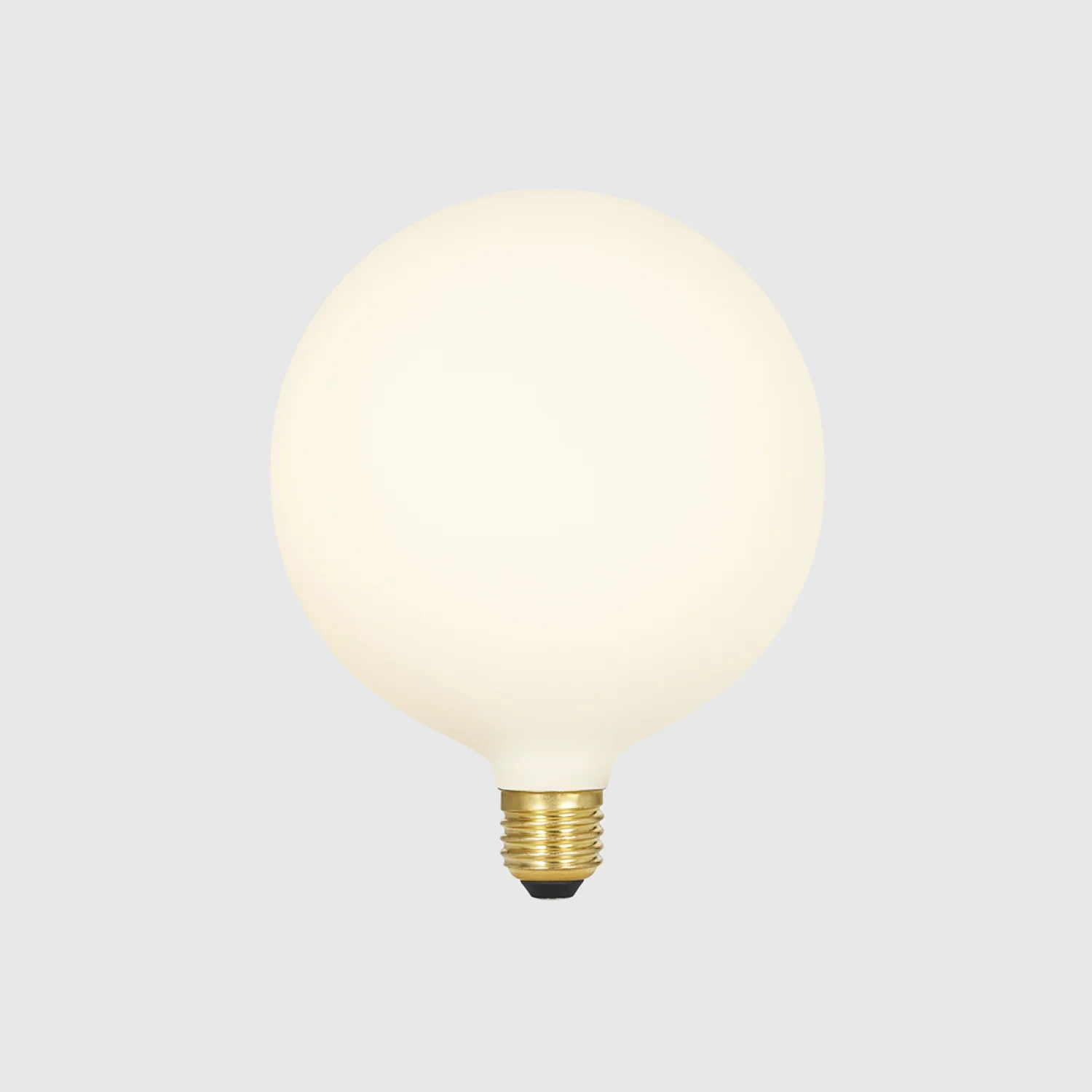 Bower Pendant Light Medium in Oyster White + Sphere IV - Image 4