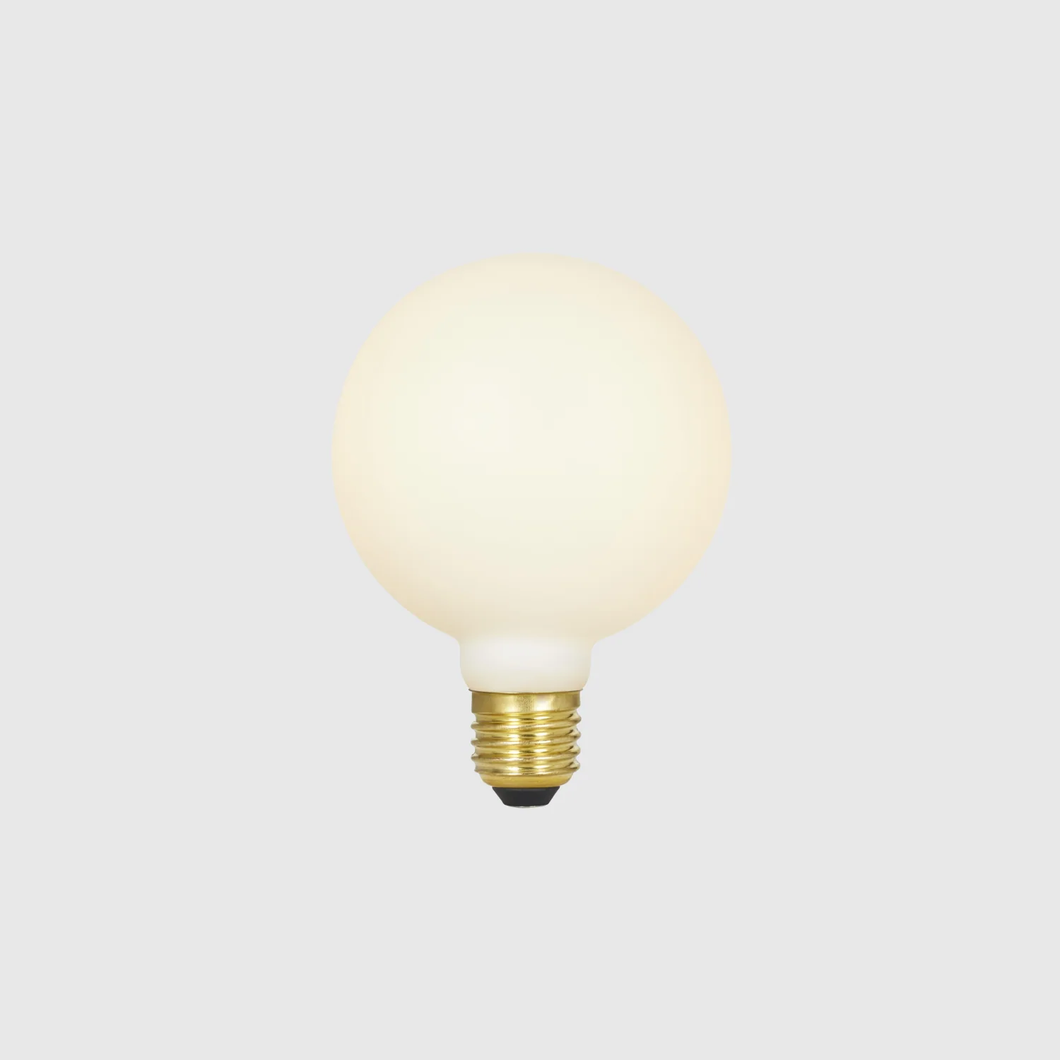Bower Pendant Light Small in Oyster White + Sphere III - Image 3