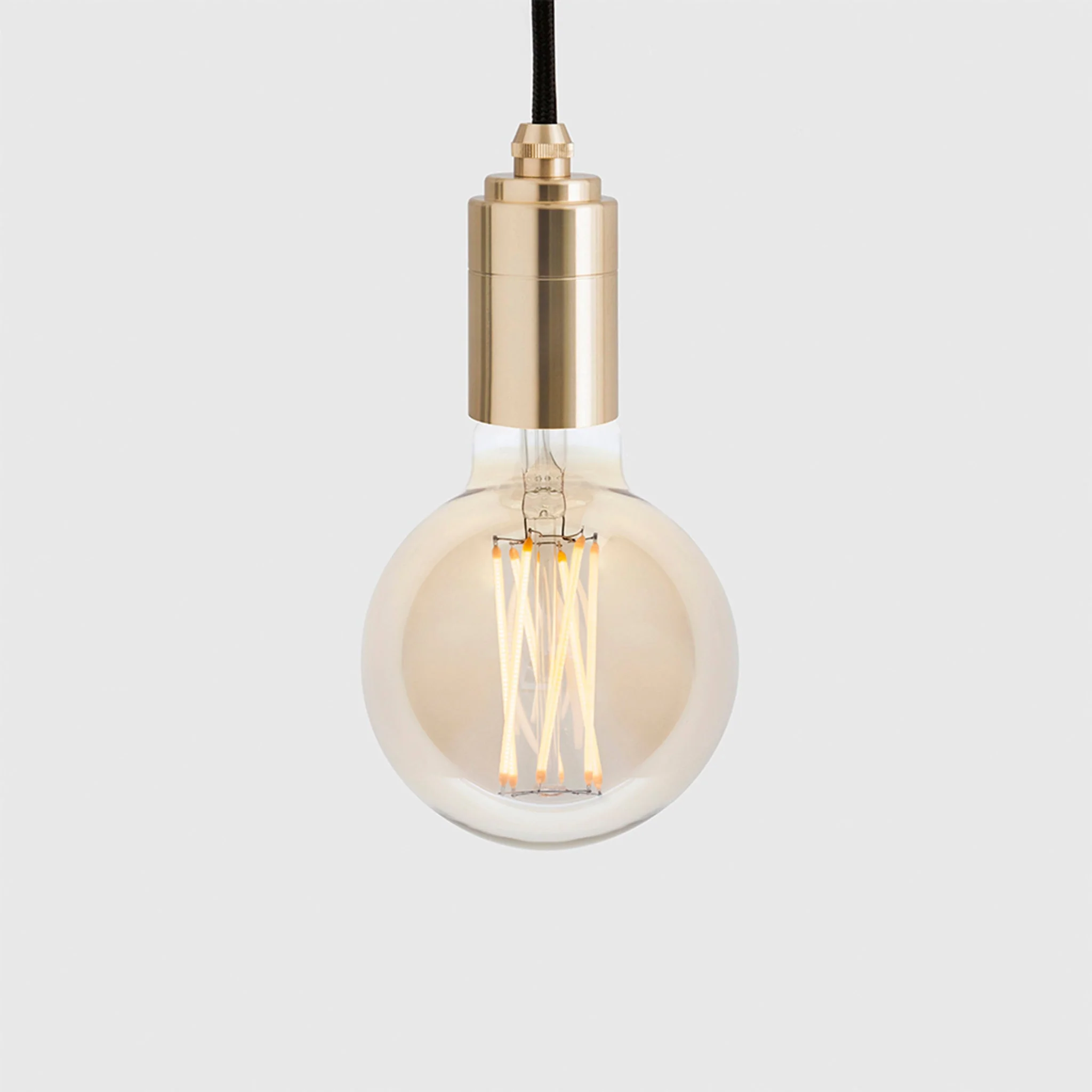 Elva Pendant Light Tinted in Brass