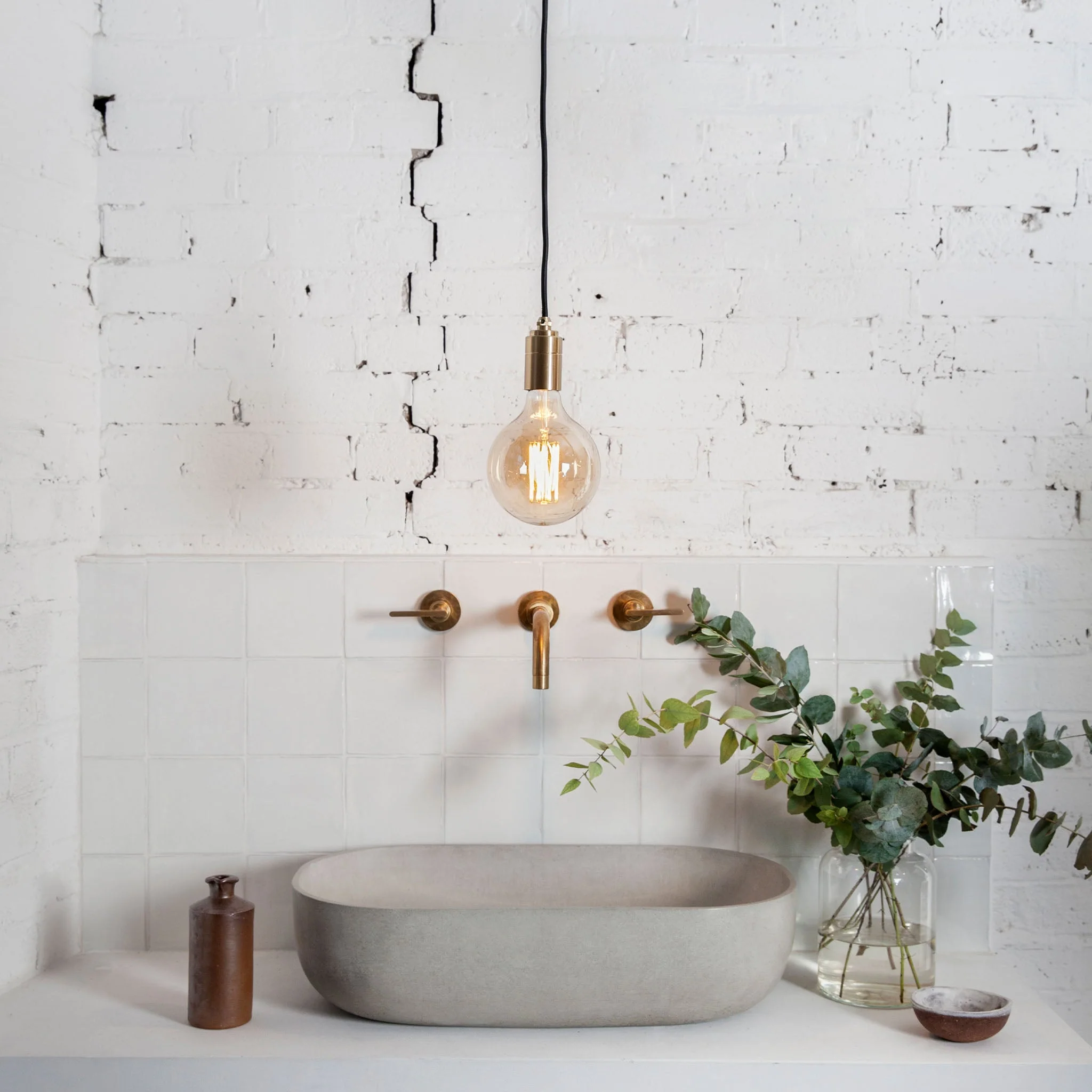 Gaia Pendant Light in Brass - Image 5