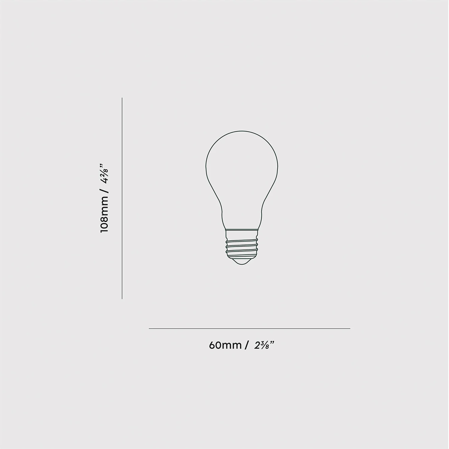 Globe E27 Matte LED Bulb - Image 2