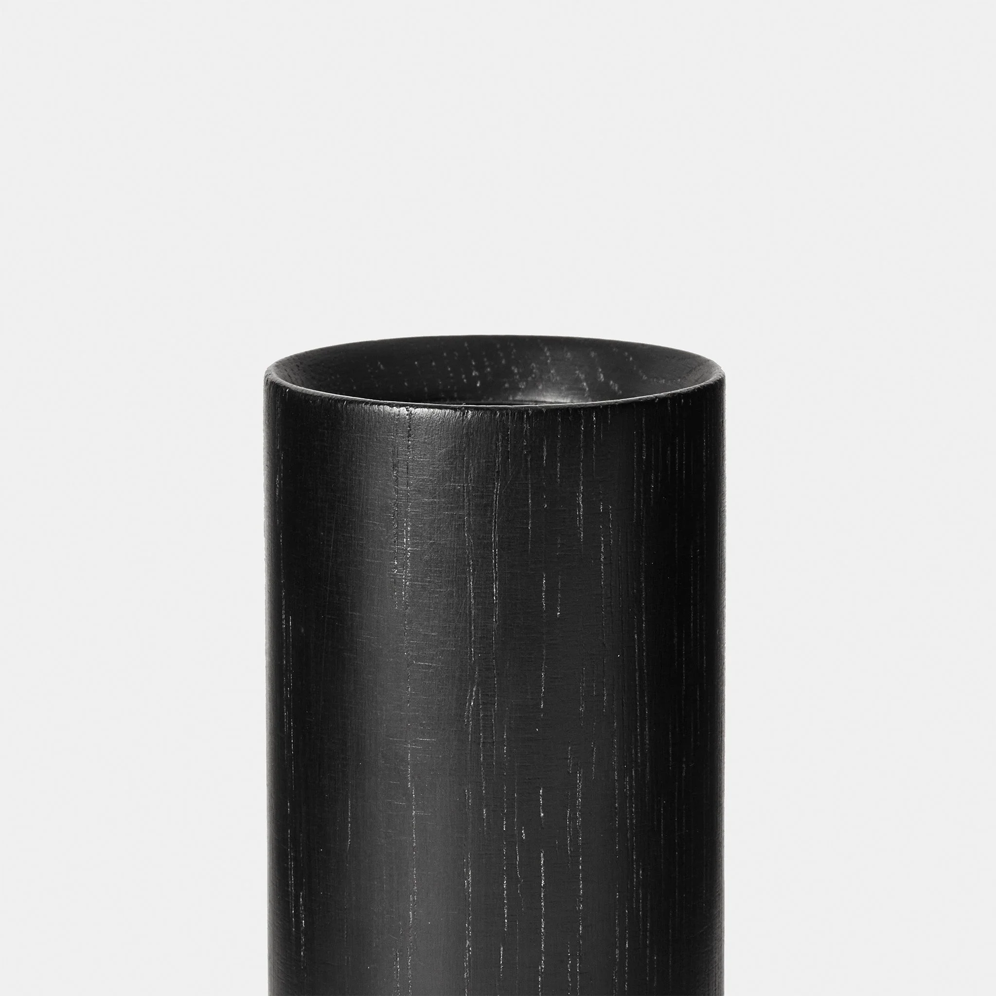 Knuckle Table Lamp in Blackened Oak + Noma - Image 4