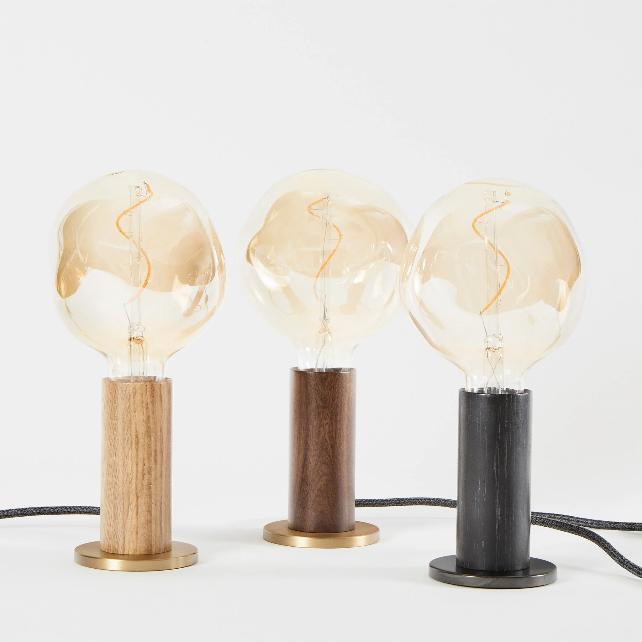 Knuckle Table Lamp in Walnut - Image 5