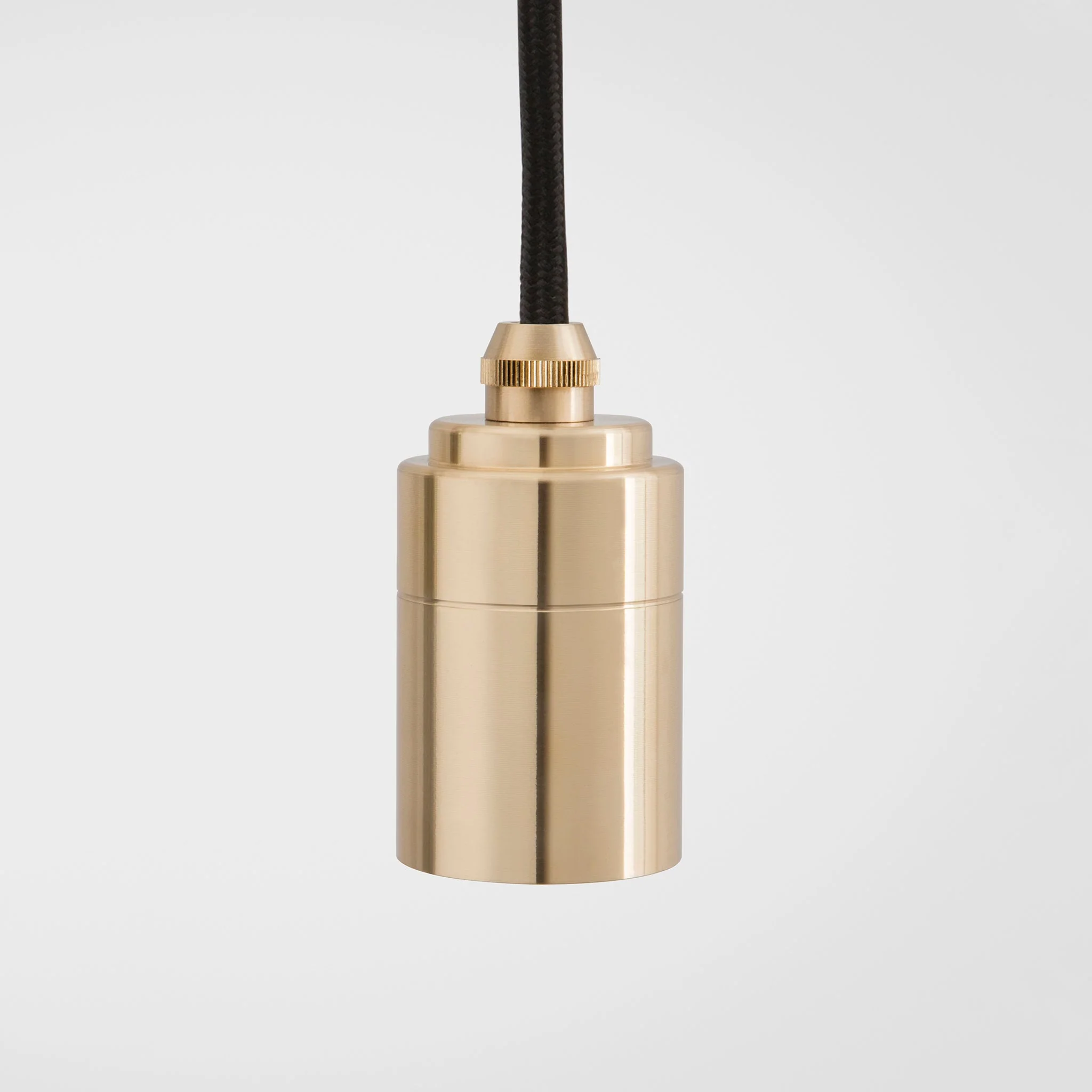 Linear Triple Pendant in Brass - Image 6