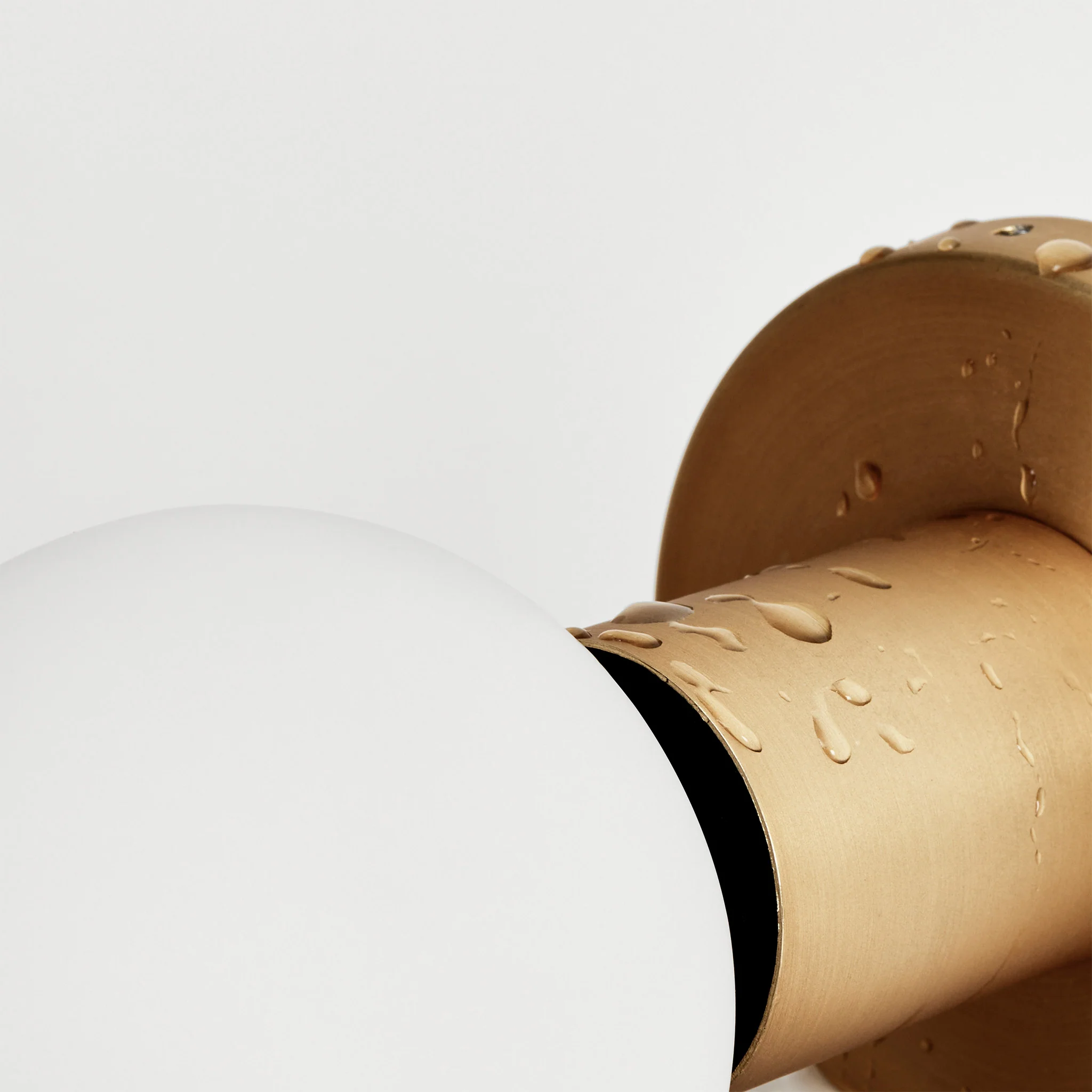 Lochan Wall Light in Brass + Sphere III - Image 5