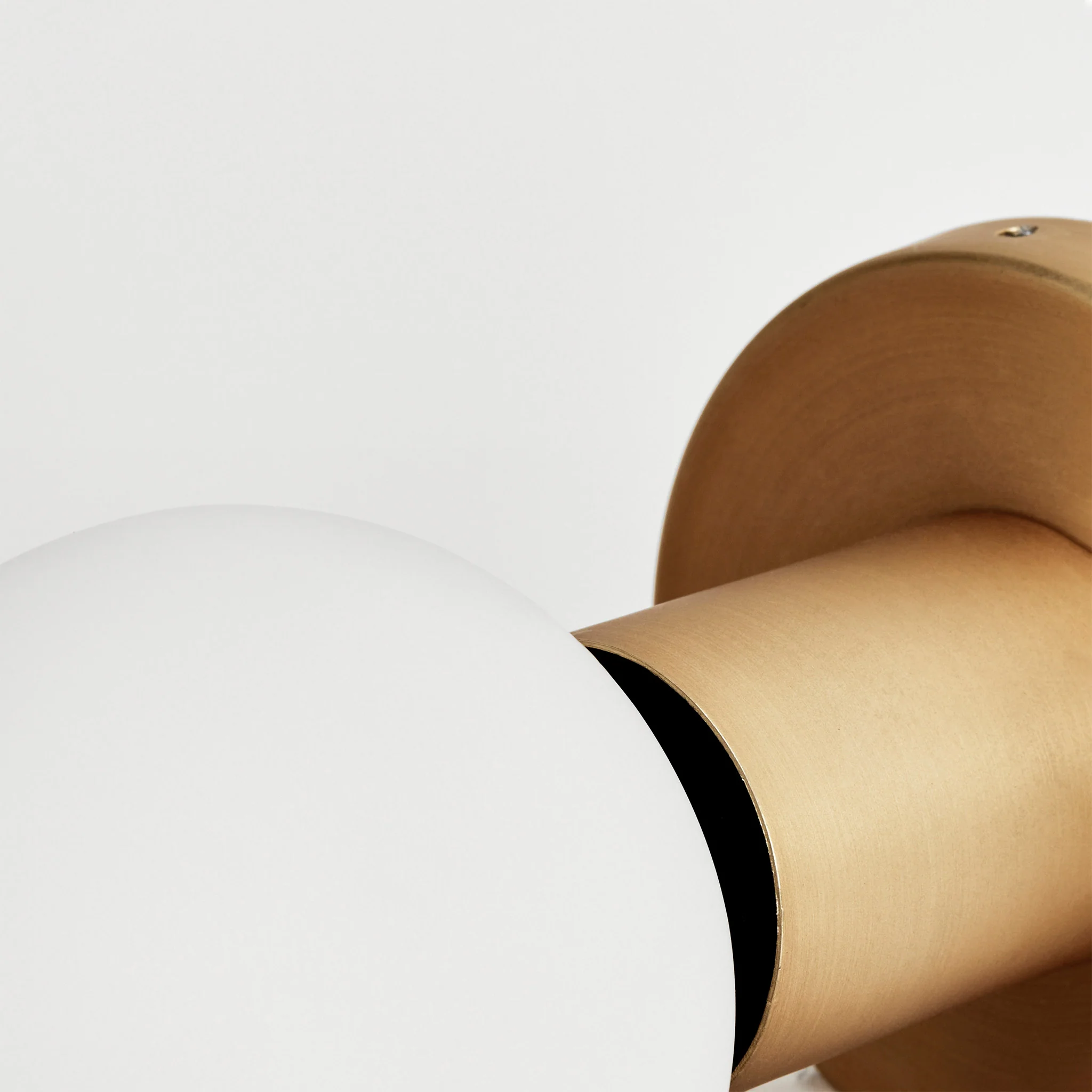 Lochan Wall Light in Brass + Sphere III - Image 6