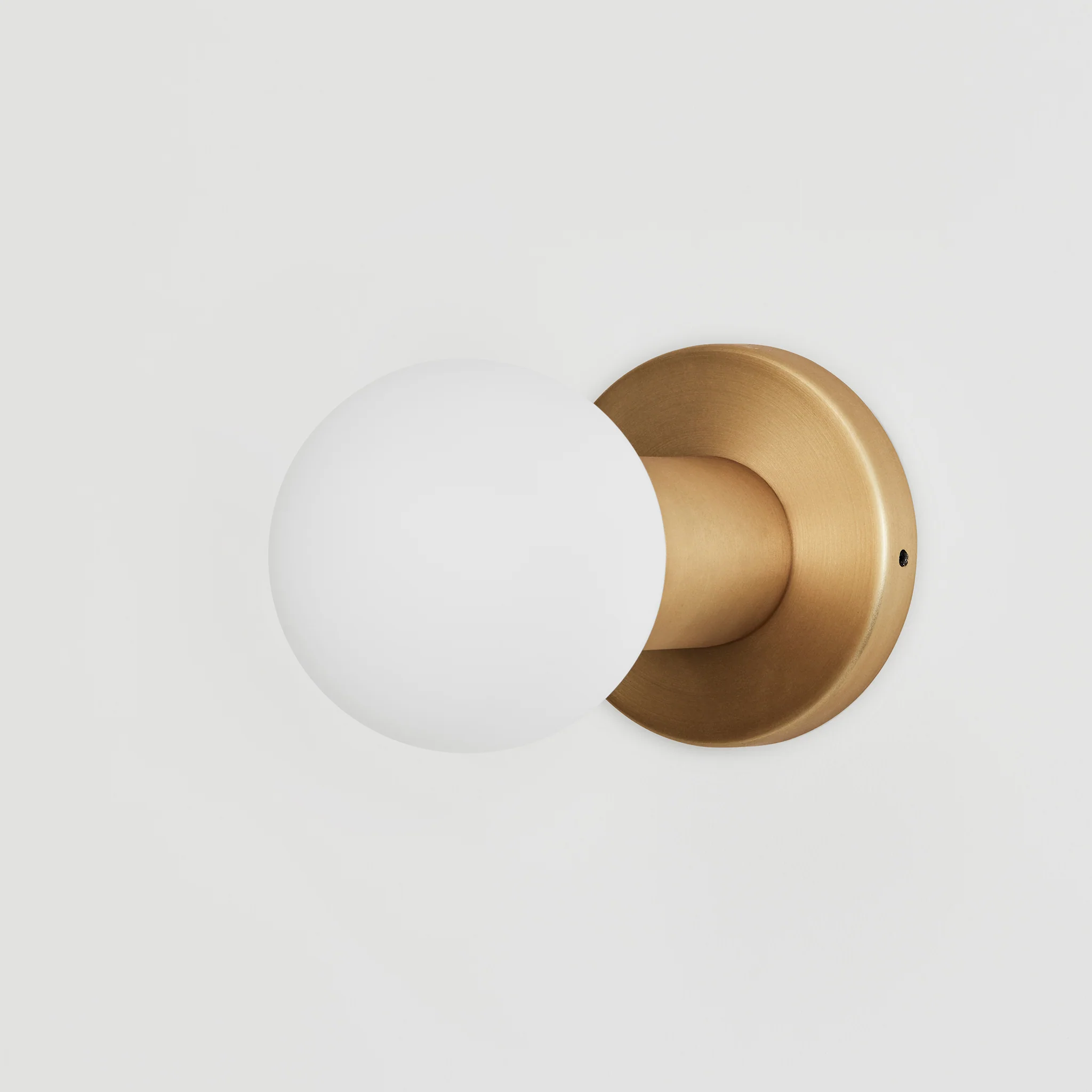 Lochan Wall Light in Brass + Sphere III - Image 8
