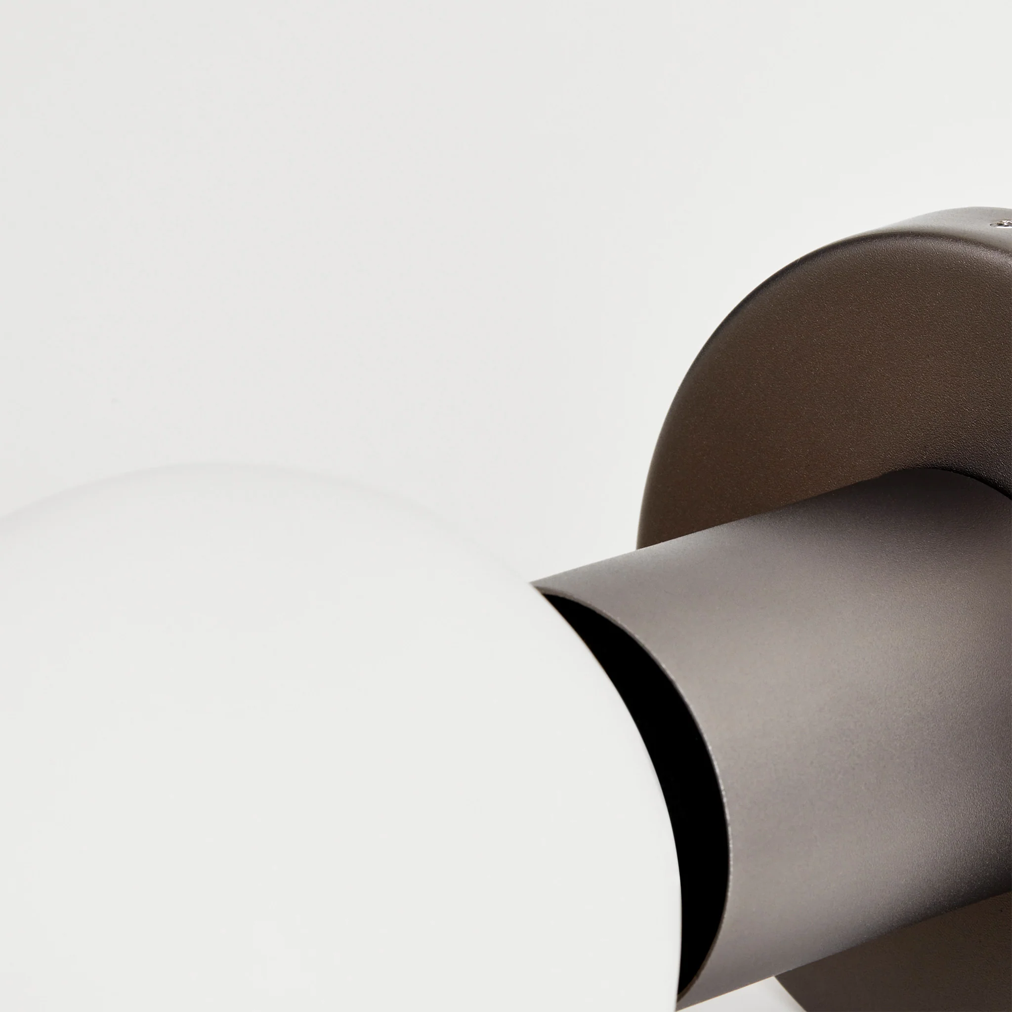 Lochan Wall Light in Graphite + Sphere III - Image 8