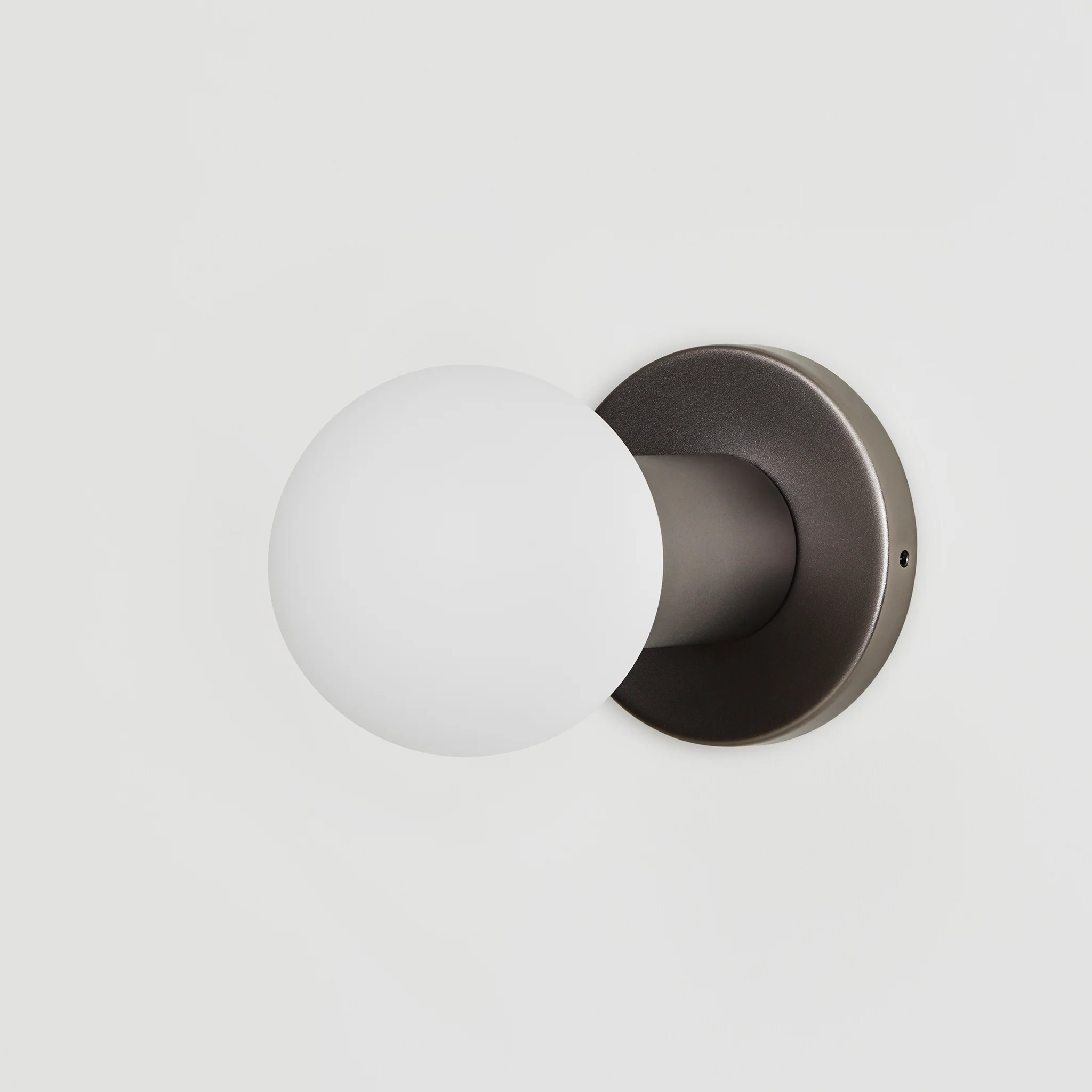 Lochan Wall Light in Graphite + Sphere III - Image 9
