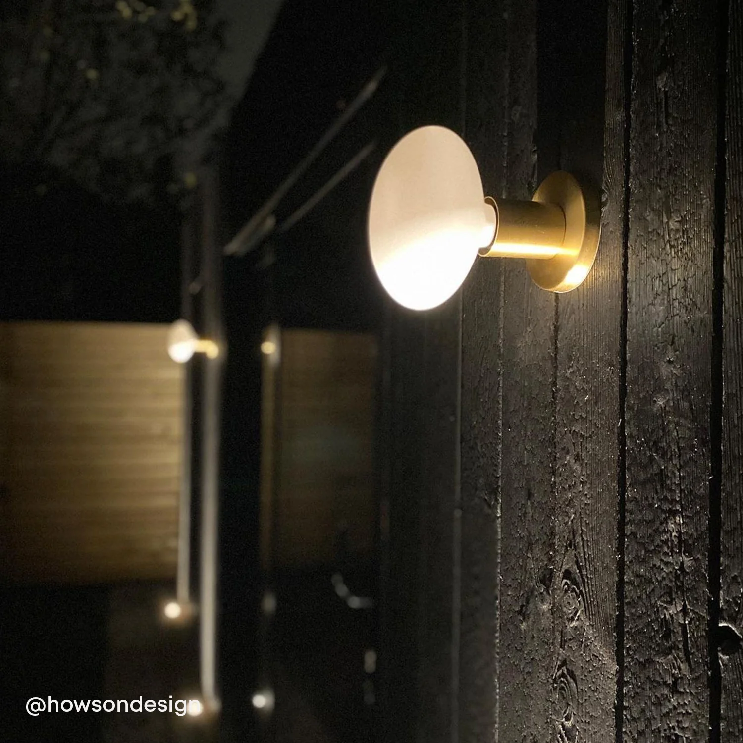 Lochan Wall Light in Brass + Oval - Image 5