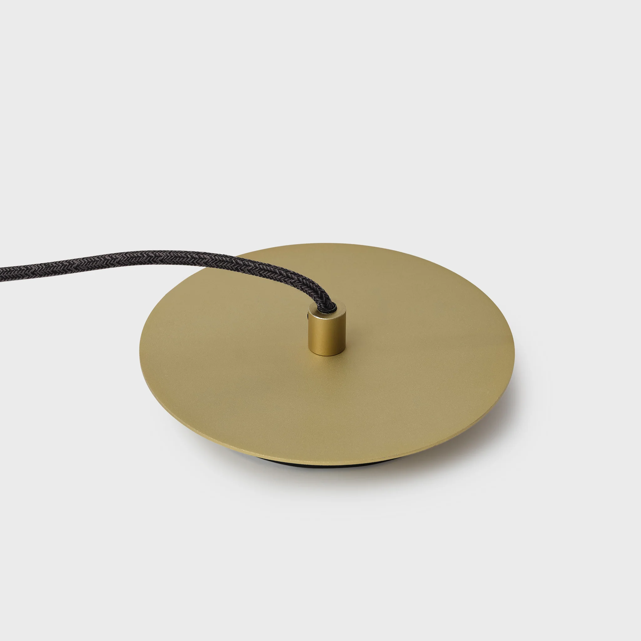 Loop Single Pendant in Gold + Sphere IV - Image 5