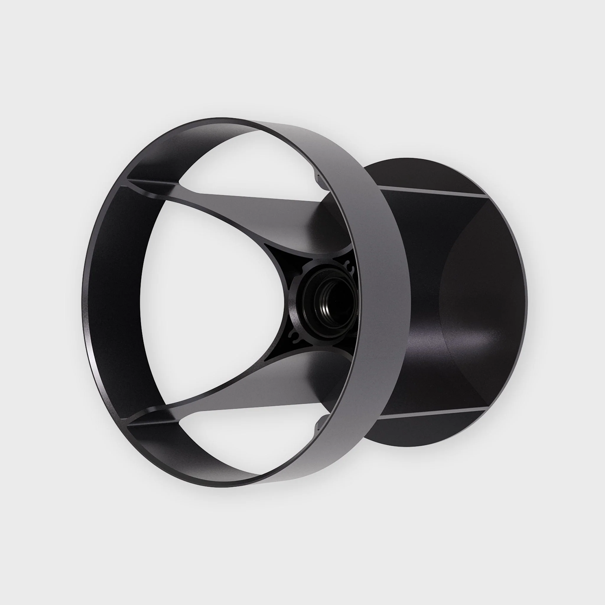 Loop Wall Light in Dark Grey + Sphere IV - Image 3