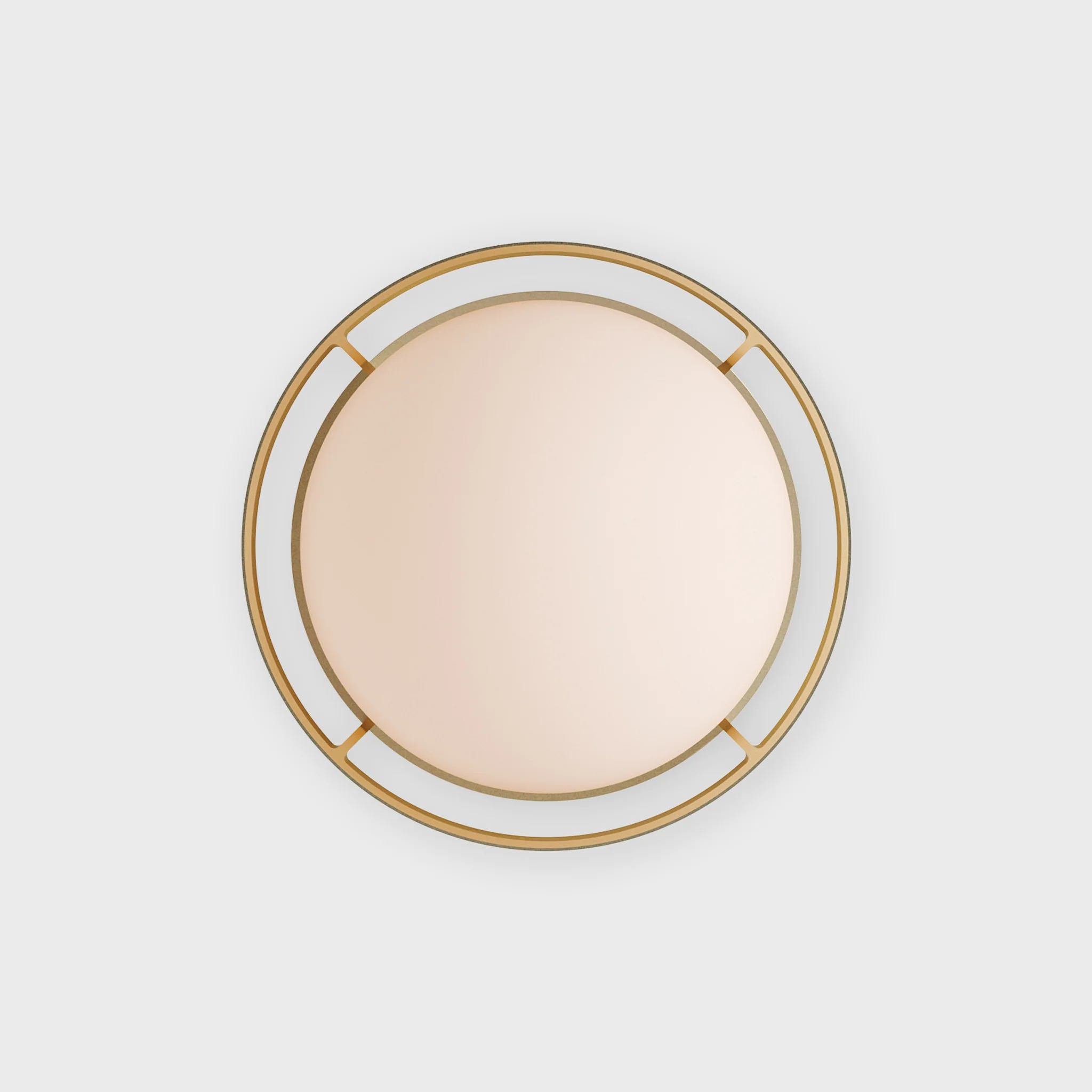 Loop Wall Light in Gold + Sphere IV - Image 4