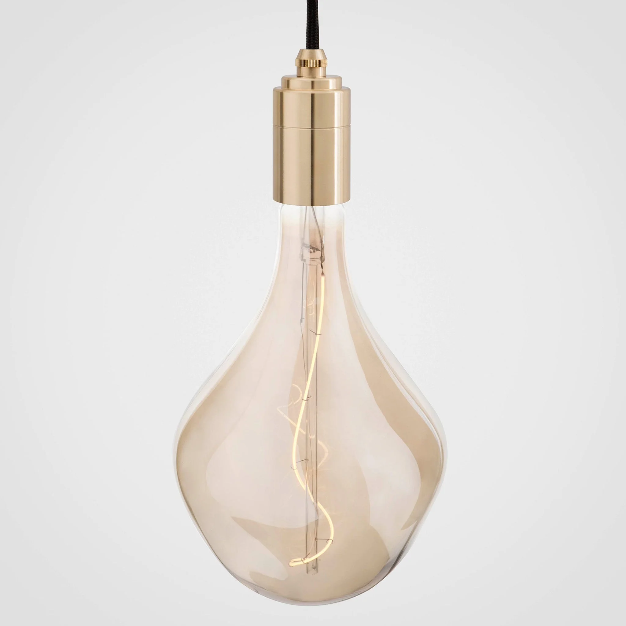 Nine Pendant in Brass + Voronoi II - Image 5