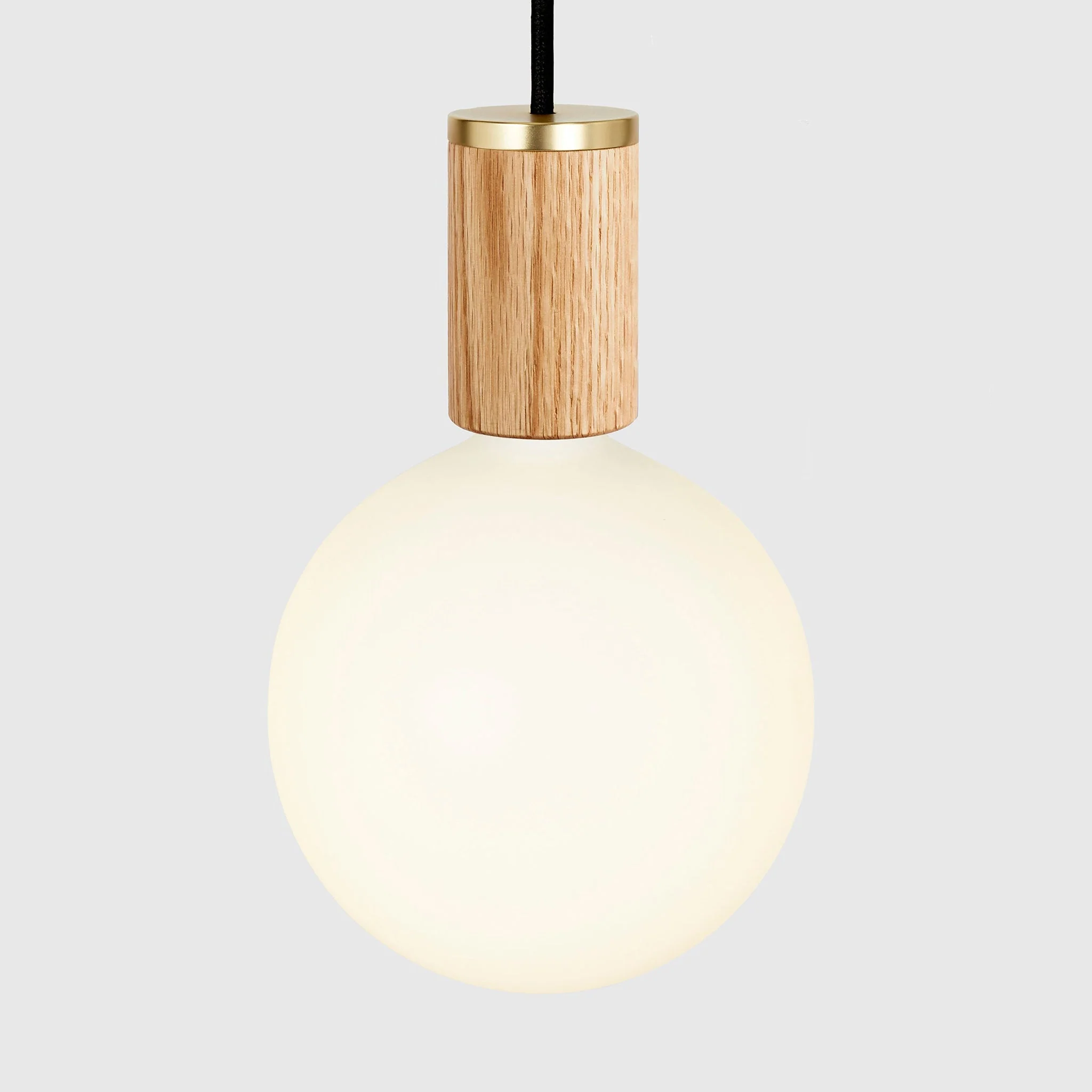 Nine Pendant in Oak + Sphere IV - Image 4