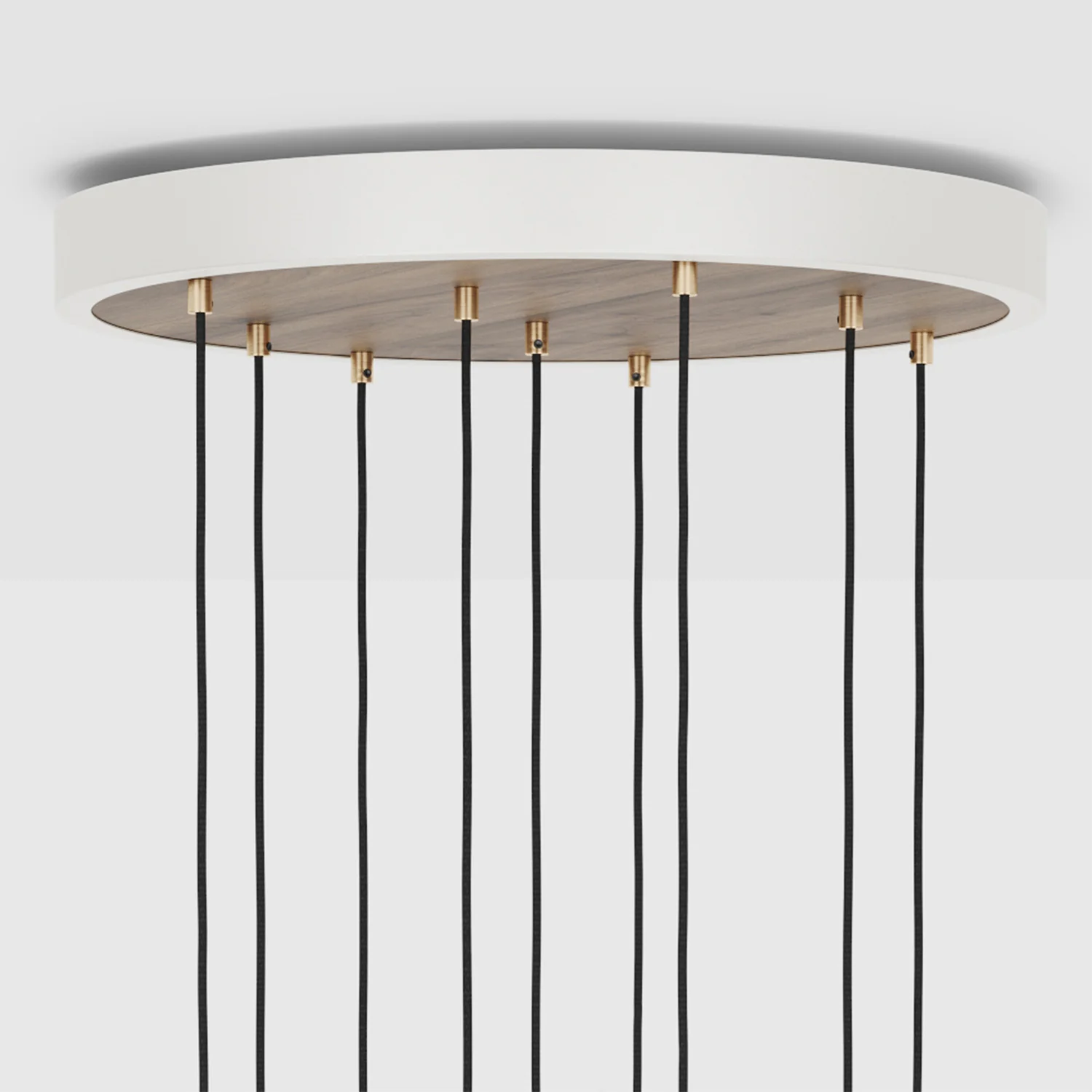 Nine Pendant in Walnut + Voronoi II - Image 3