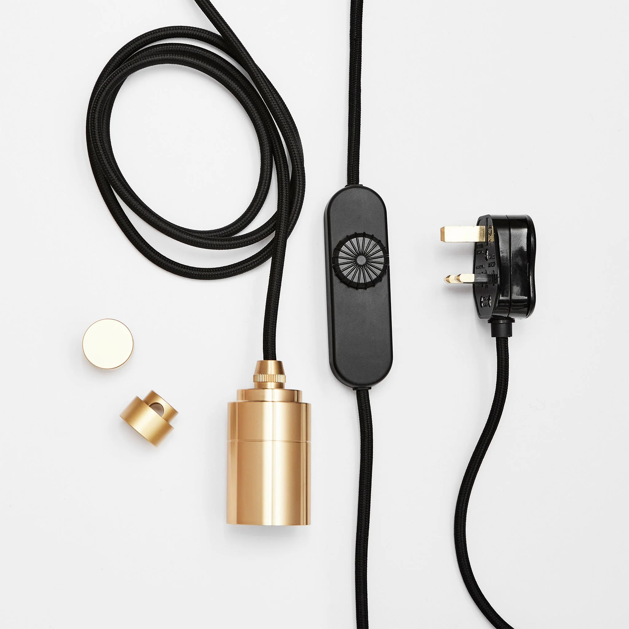 Noma Plug-In Pendant in Brass - Image 5