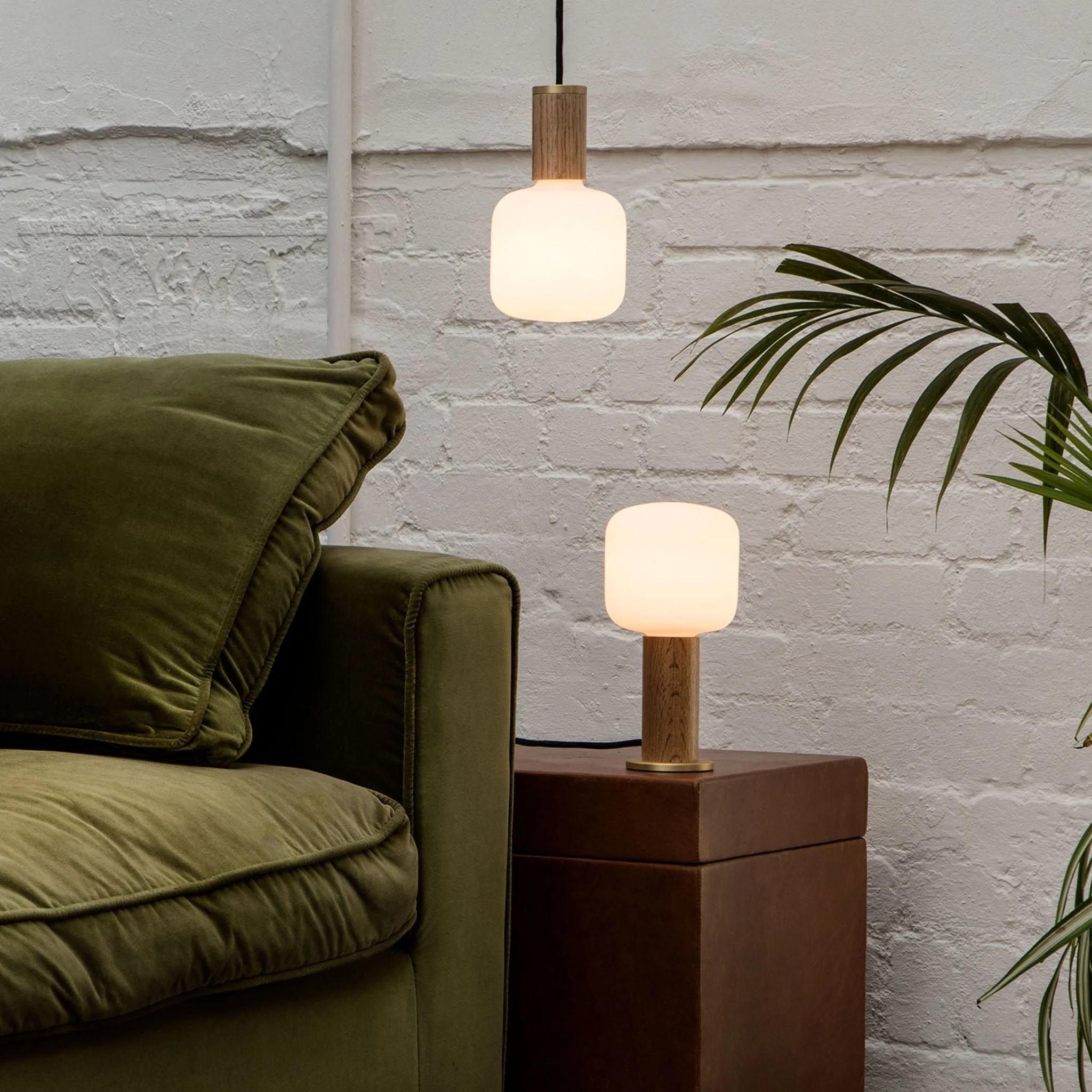 Oblo Pendant Light in Graphite - Image 3
