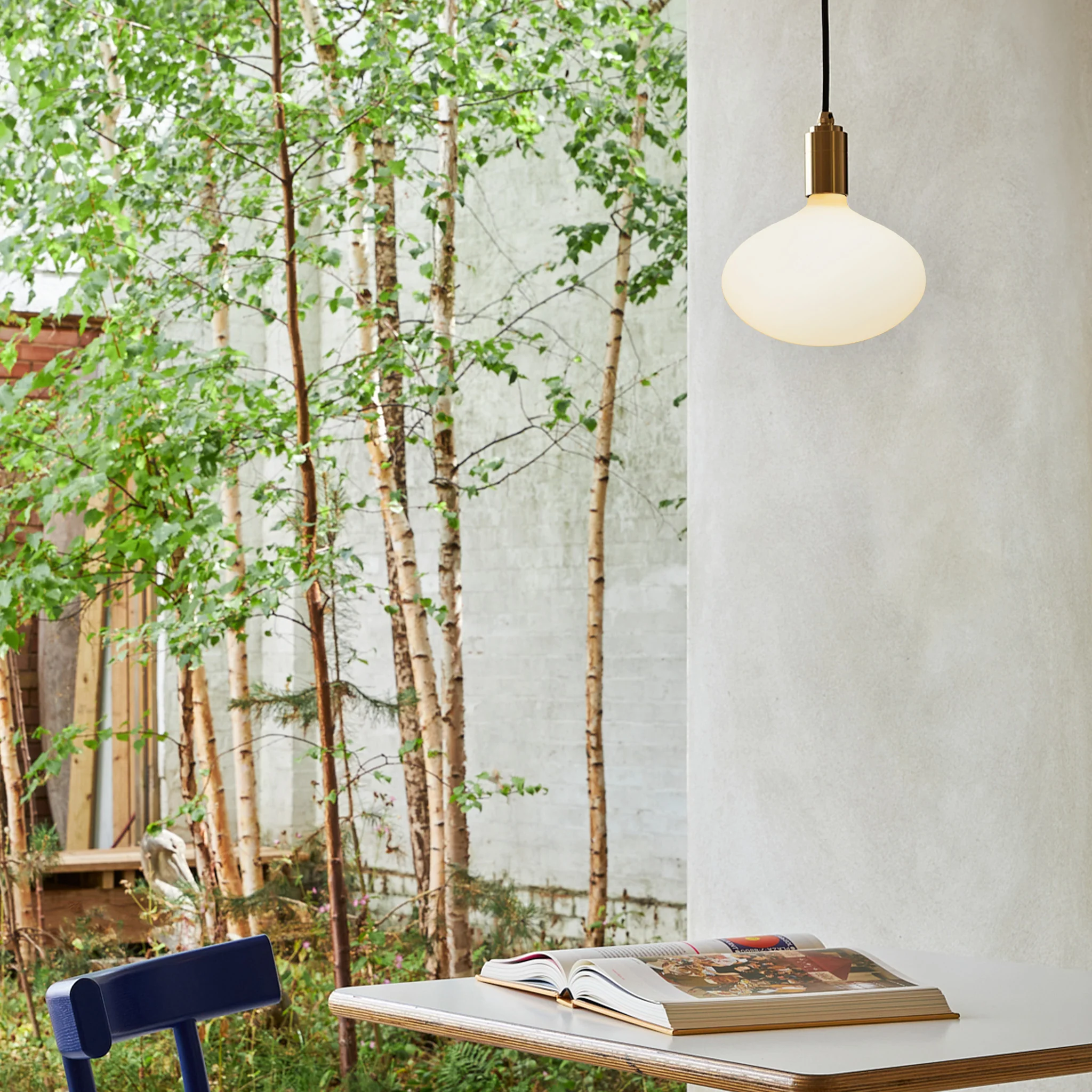 Oval II Pendant Light in Brass - Image 2