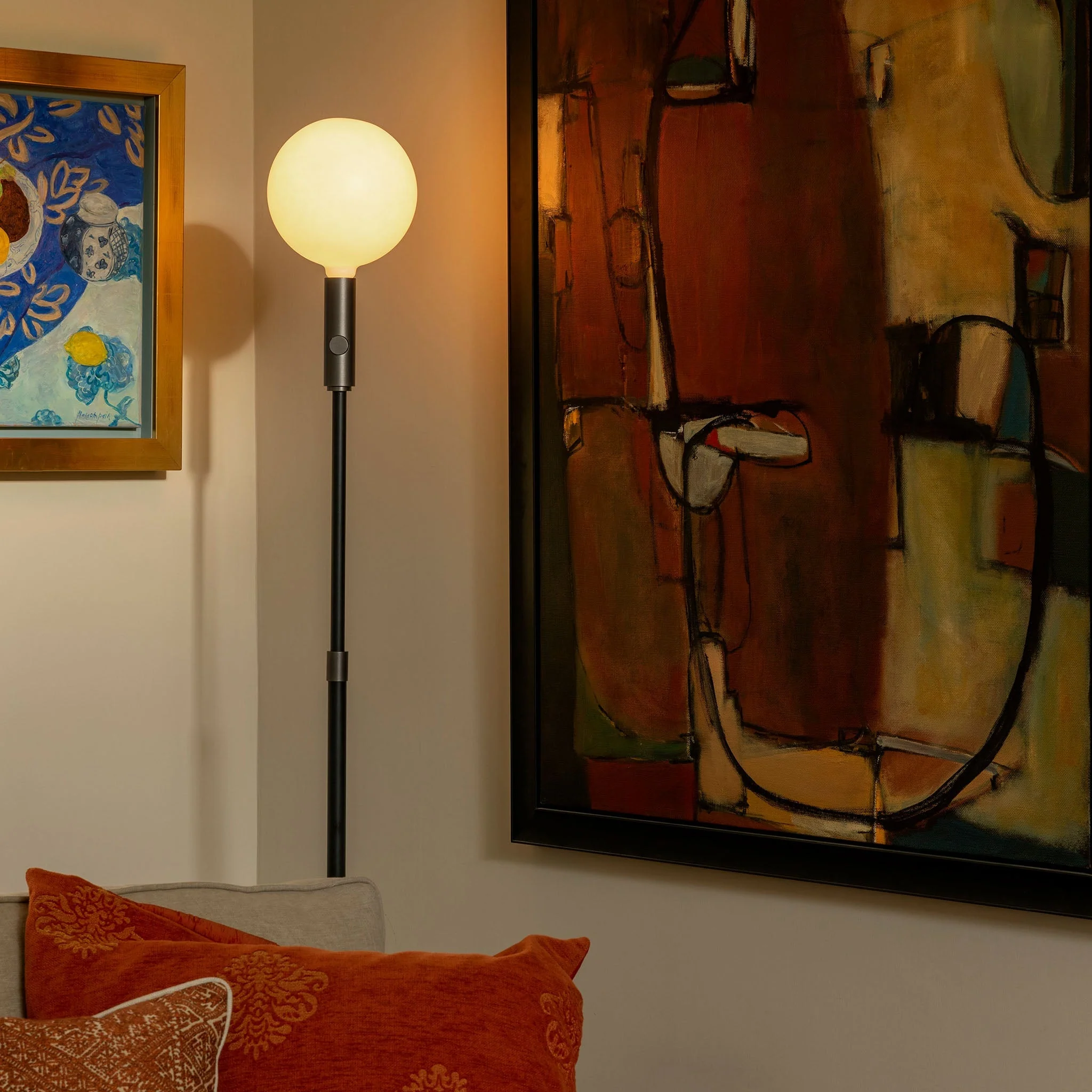 Poise Adjustable Floor Lamp in Graphite - Image 6