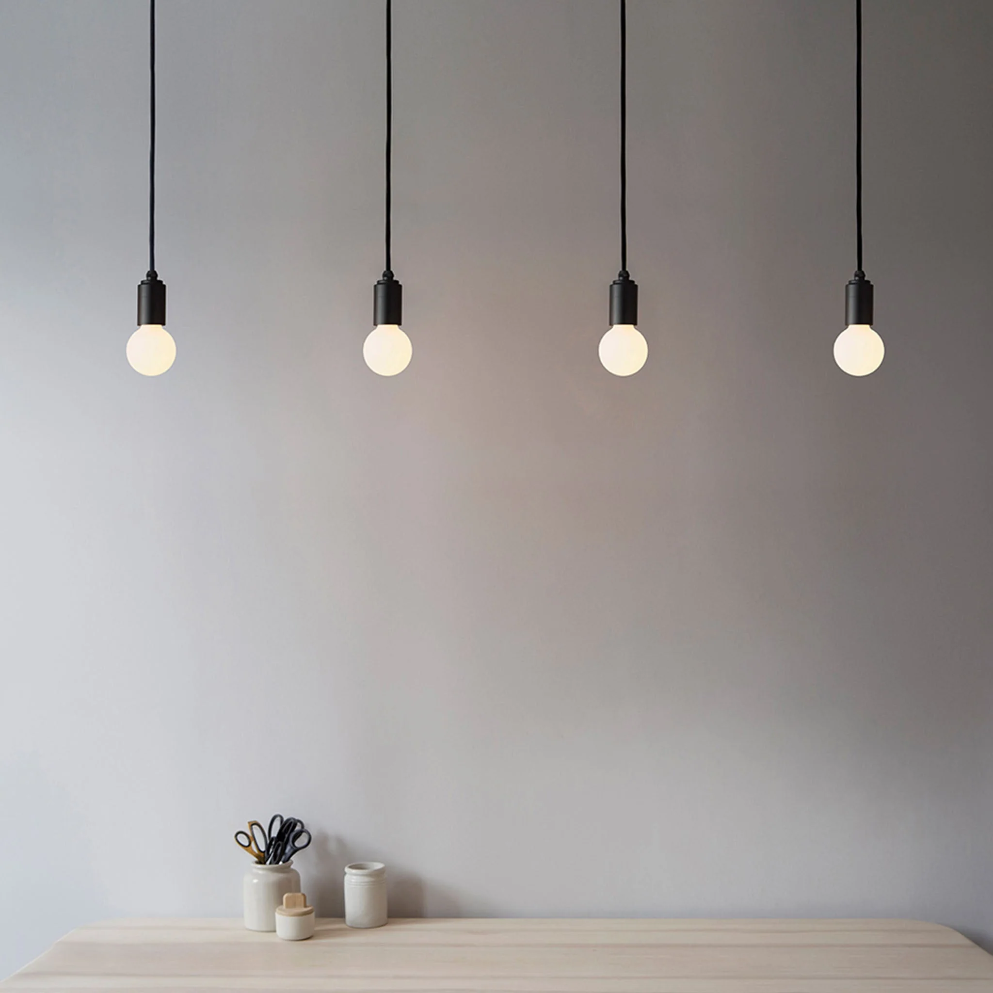 Porcelain II Pendant Light in Graphite - Image 2