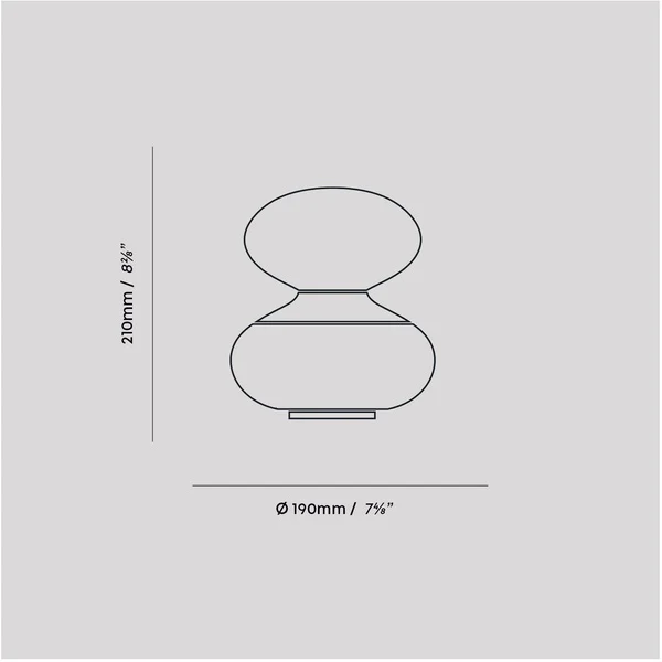 Reflection Oval Table Lamp - Image 5