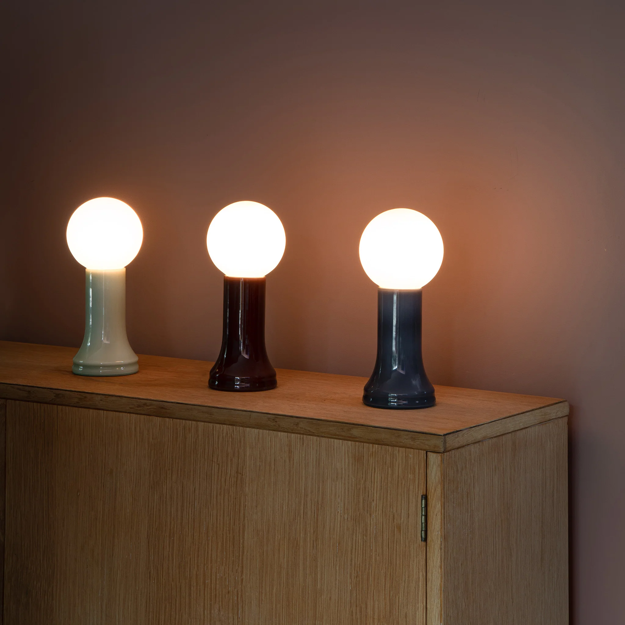 Shore Table Lamp in Bottle Brown - Image 13