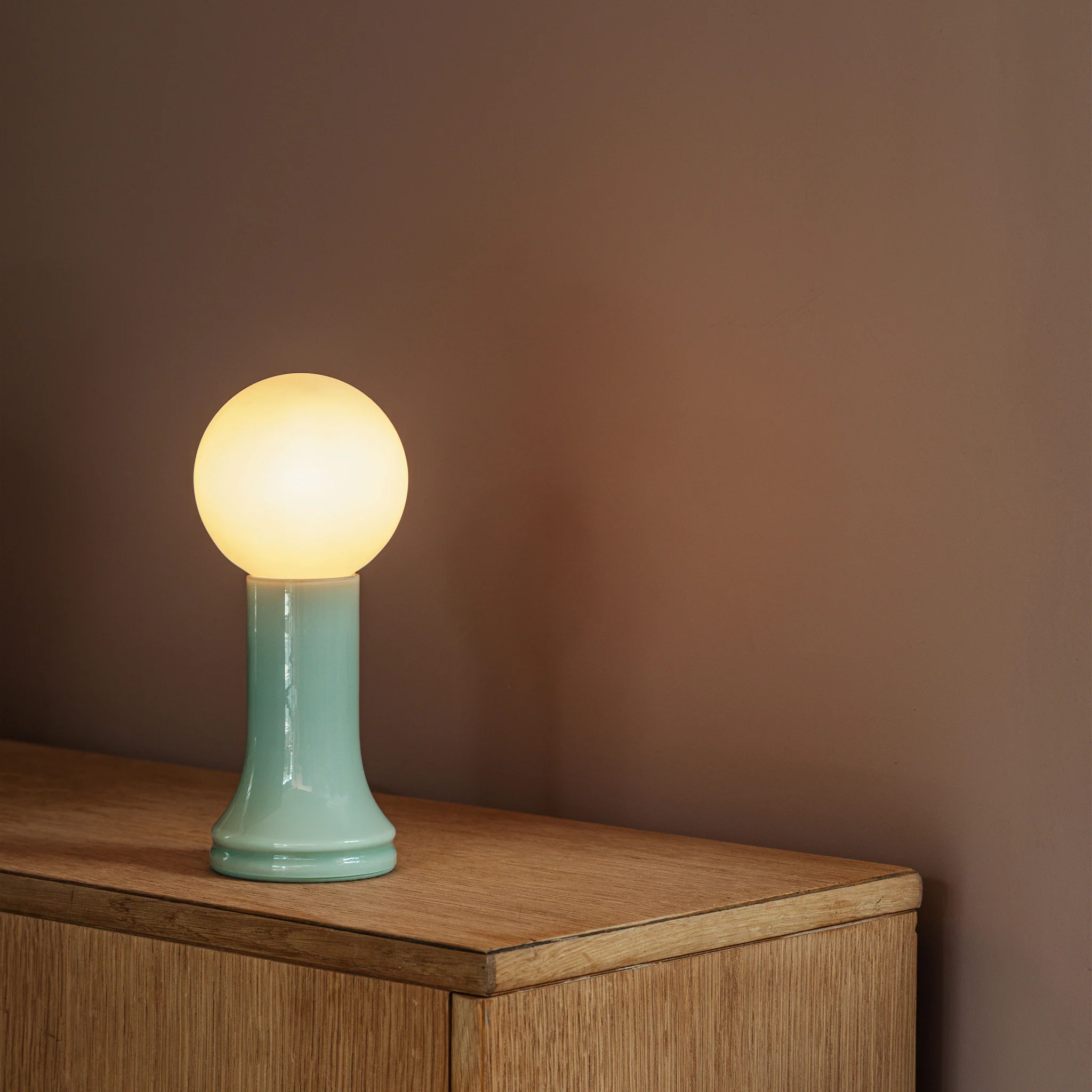 Shore Table Lamp in Sea Green - Image 6