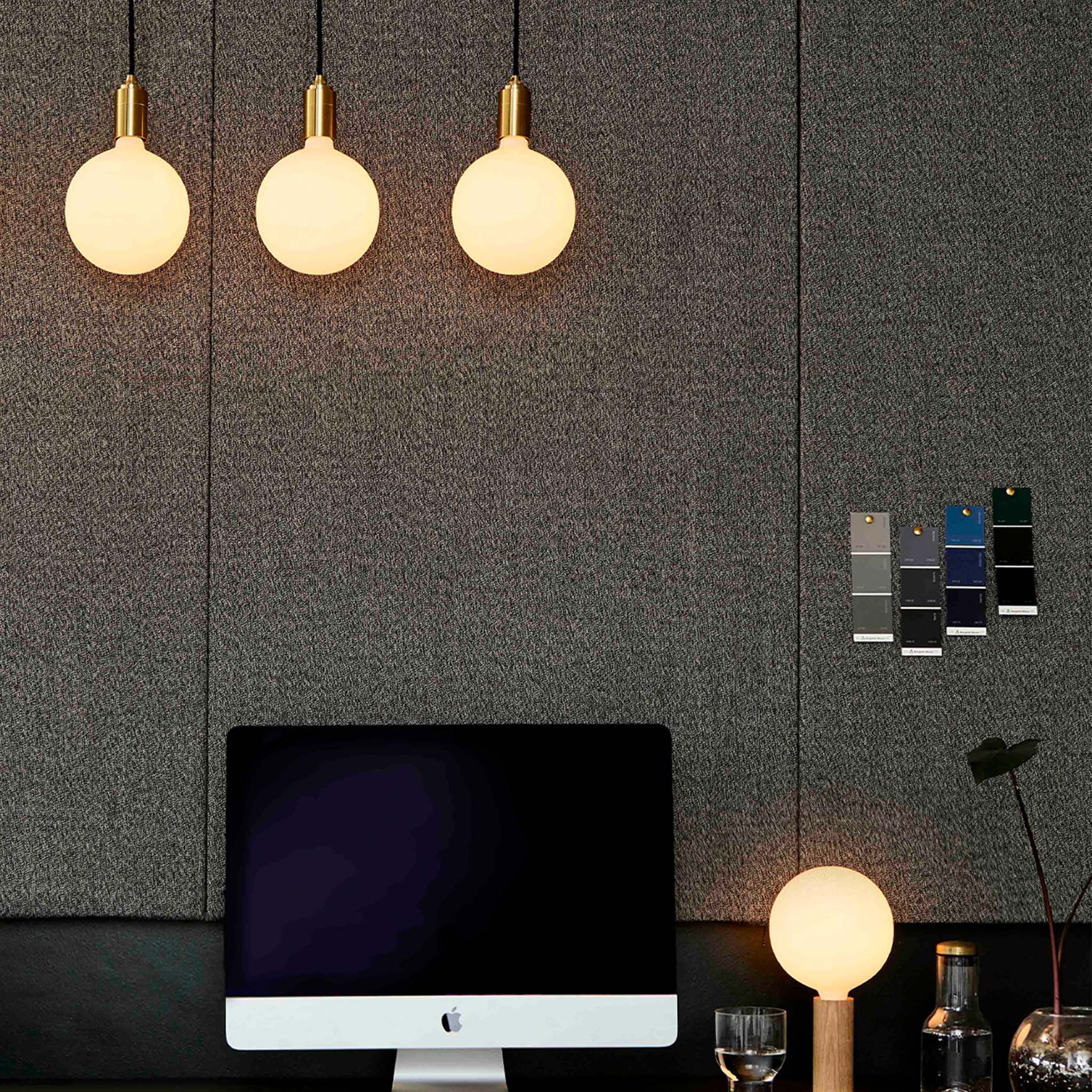 Sphere IV Pendant Light in Walnut - Image 4
