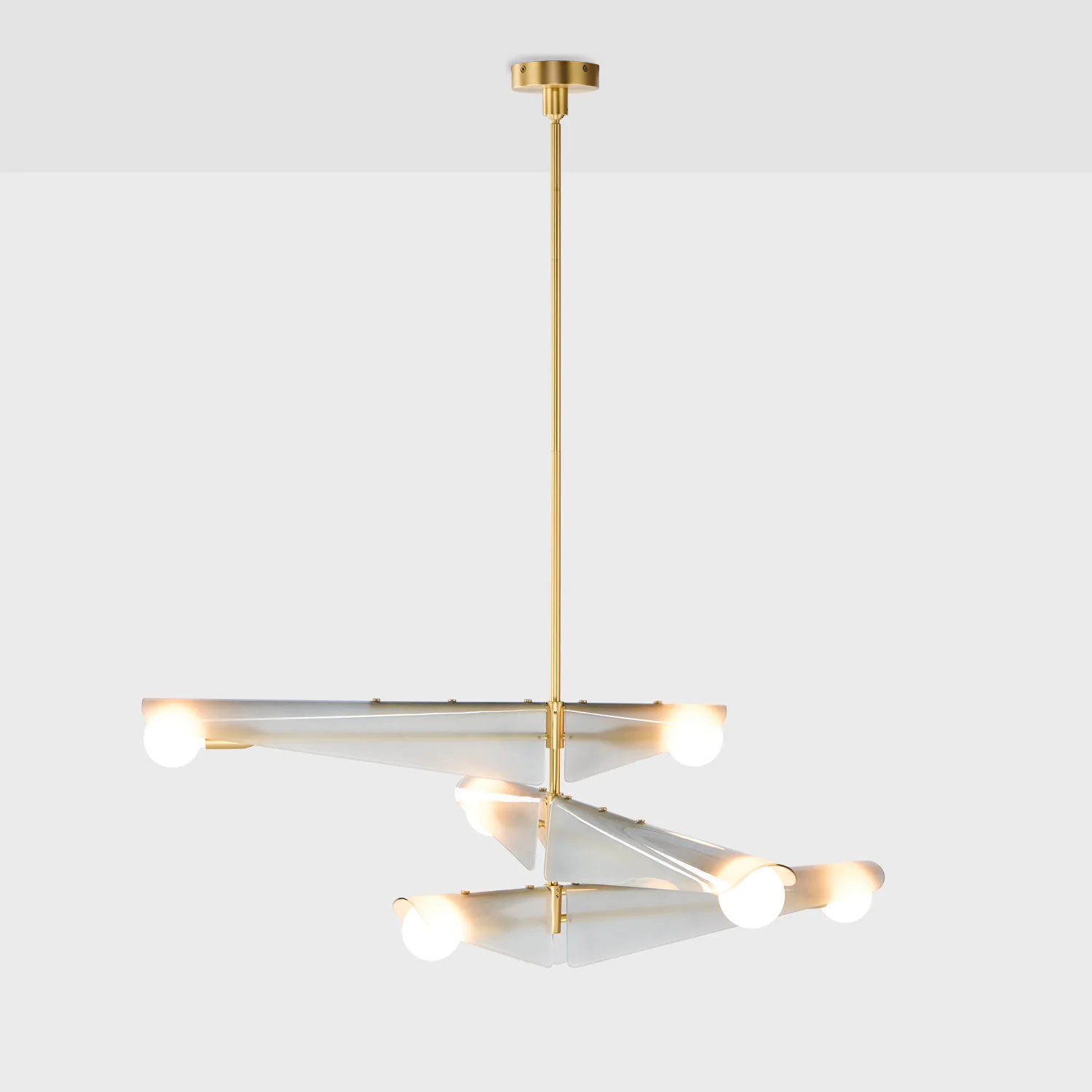 Sycamore Chandelier 3 Tiers in Dawn Grey - Image 5
