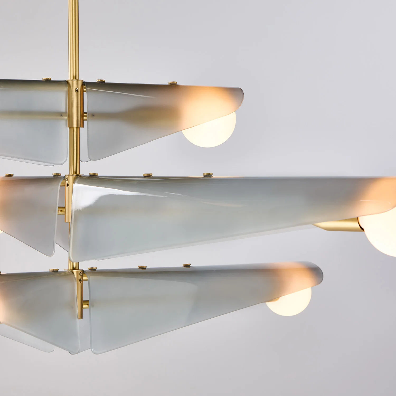 Sycamore Chandelier 3 Tiers in Dawn Grey - Image 6