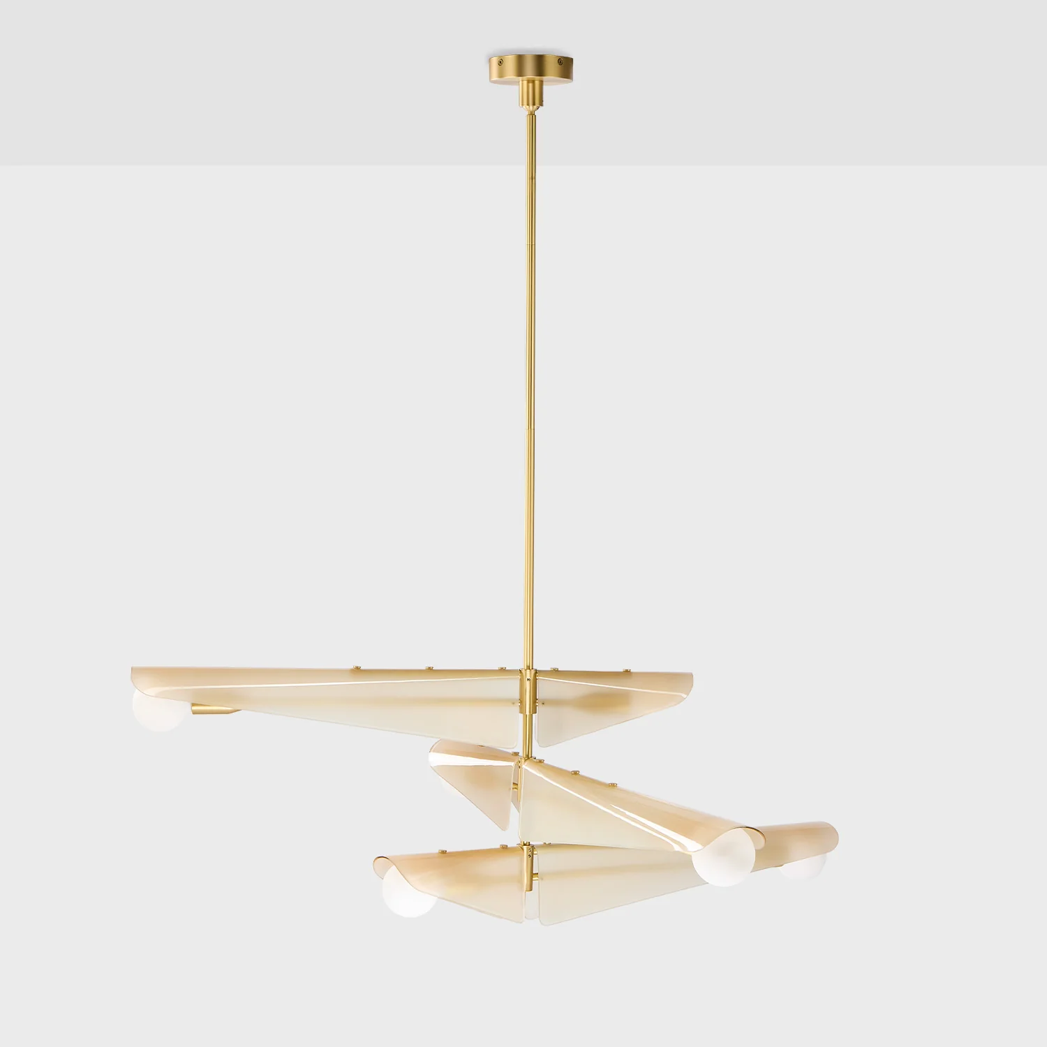 Sycamore Chandelier 3 Tiers in Dusk Pink - Image 10