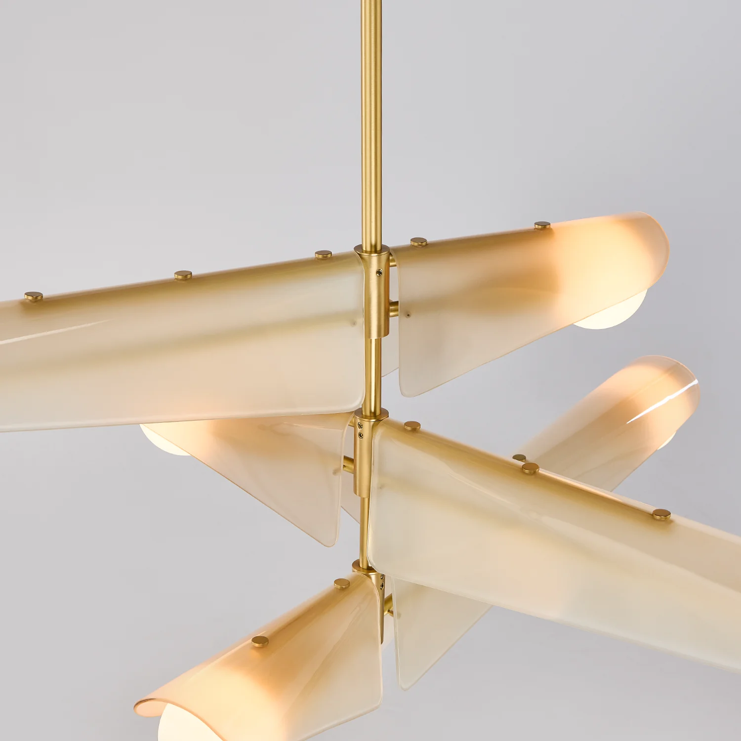 Sycamore Chandelier 3 Tiers in Dusk Pink - Image 5