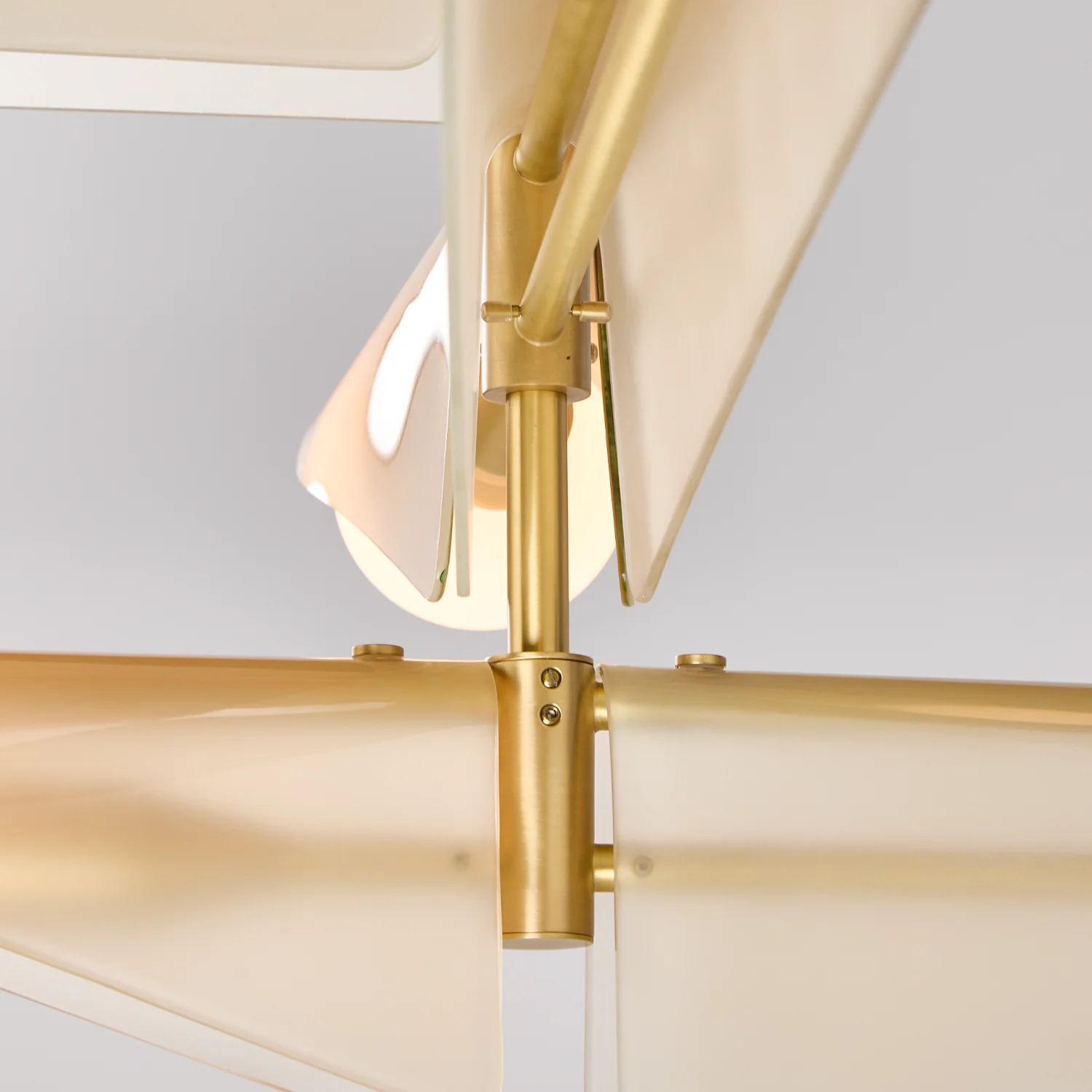 Sycamore Chandelier 3 Tiers in Dusk Pink - Image 9