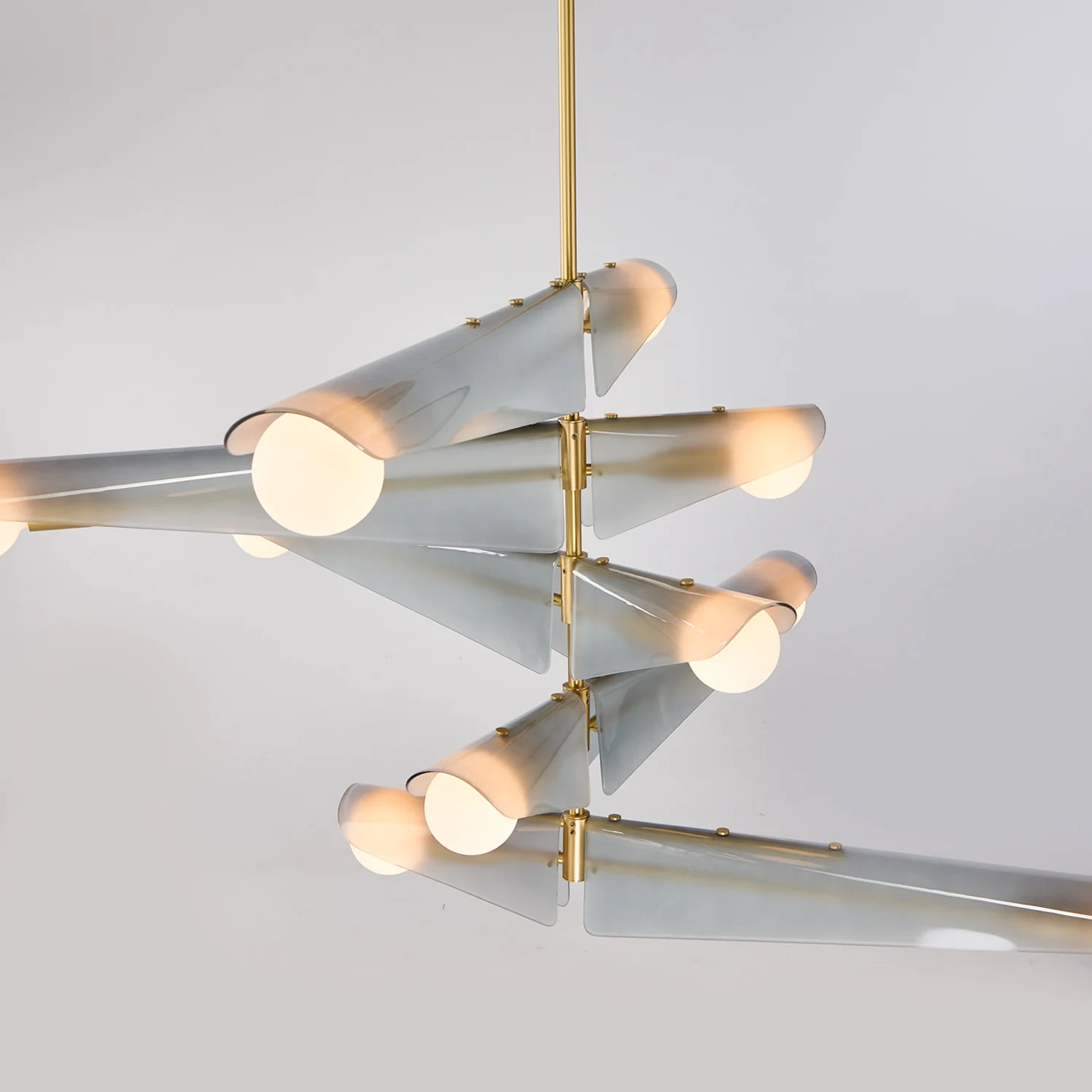 Sycamore Chandelier 5 Tiers in Dawn Grey - Image 4