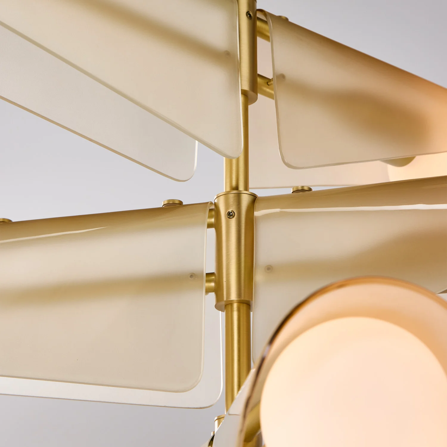 Sycamore Chandelier 5 Tiers in Dusk Pink - Image 7