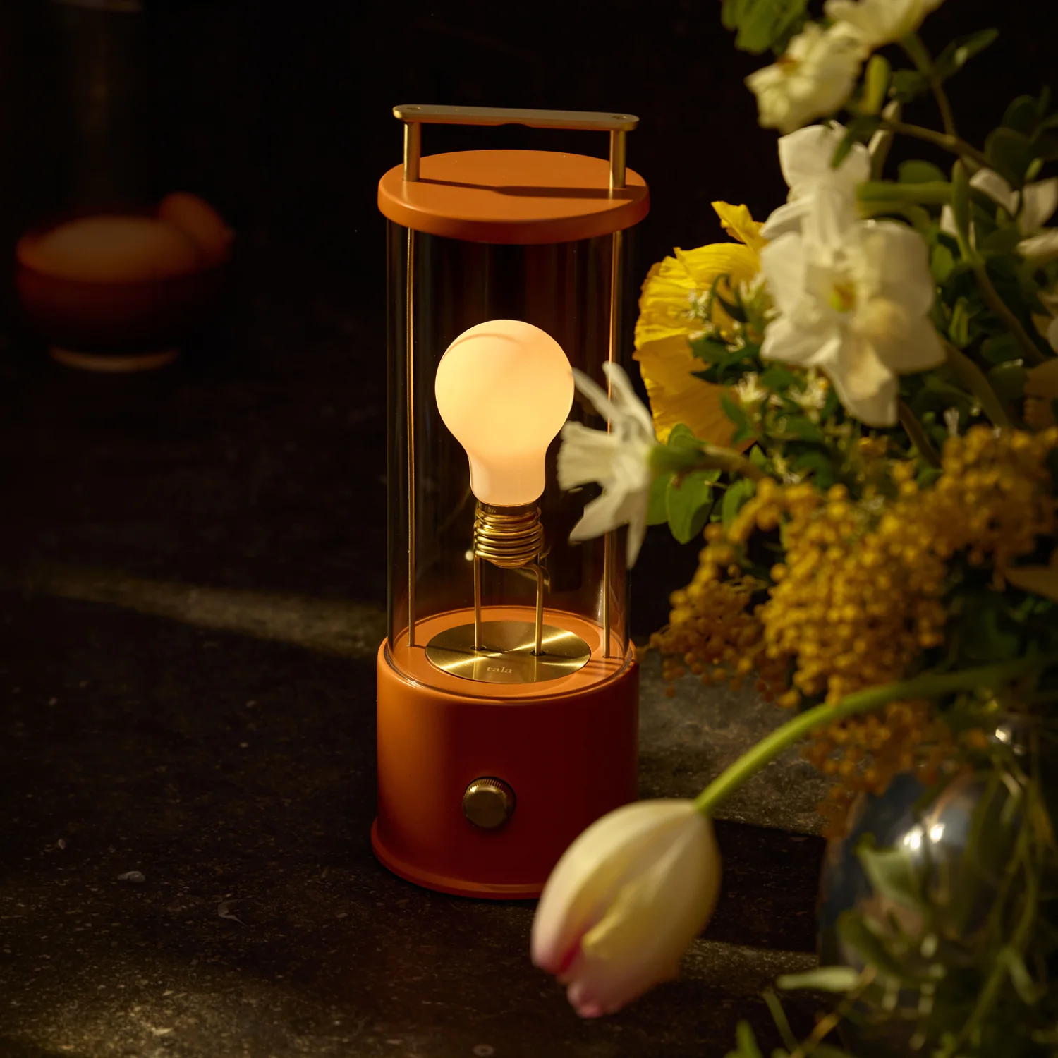 The Muse 2.0 Portable Lamp in Claycourt Orange - Image 5