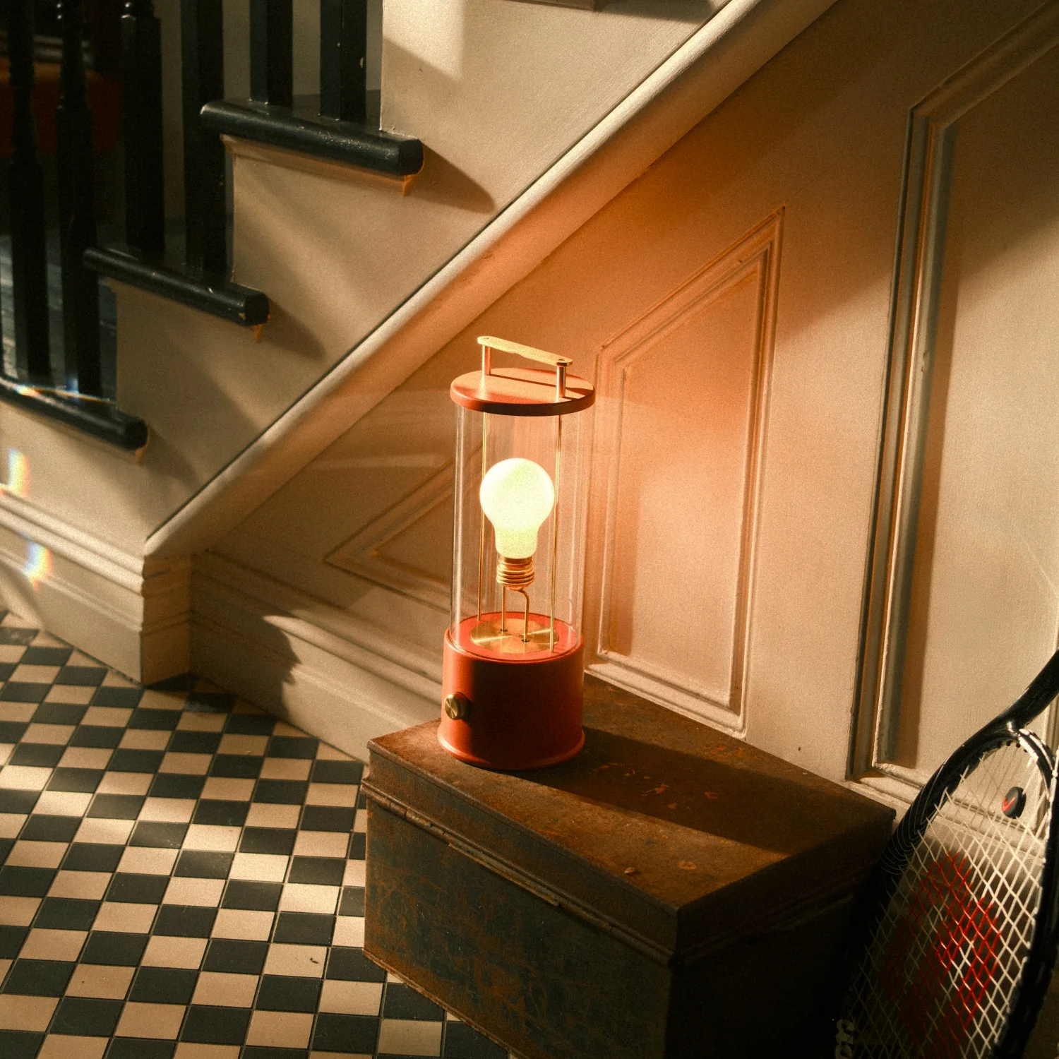 The Muse 2.0 Portable Lamp in Claycourt Orange - Image 7
