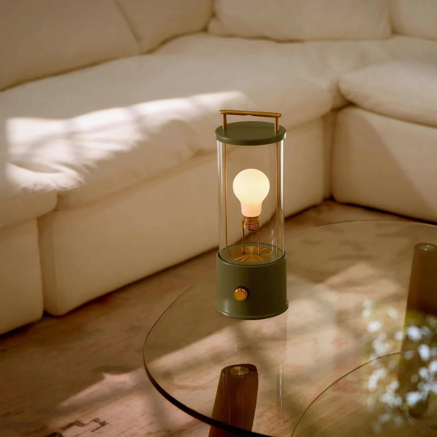 The Muse 2.0 Portable Lamp in Pleasure Garden Green - Image 3