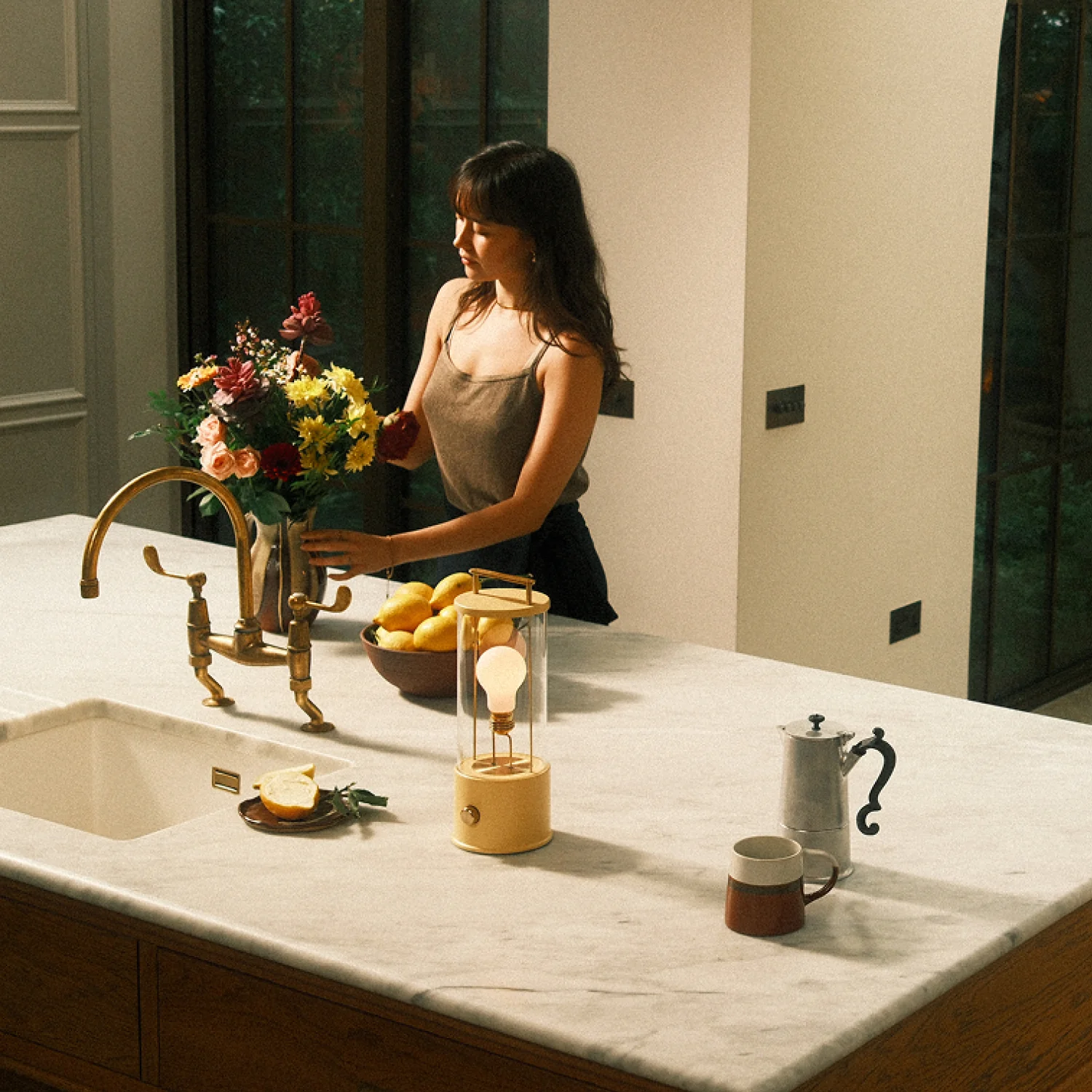 The Muse 2.0 Portable Lamp in Posset Yellow - Image 5