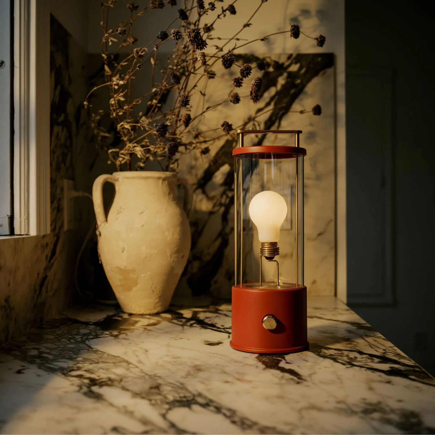 The Muse 1.0 Portable Lamp in Pomona Red - Image 4