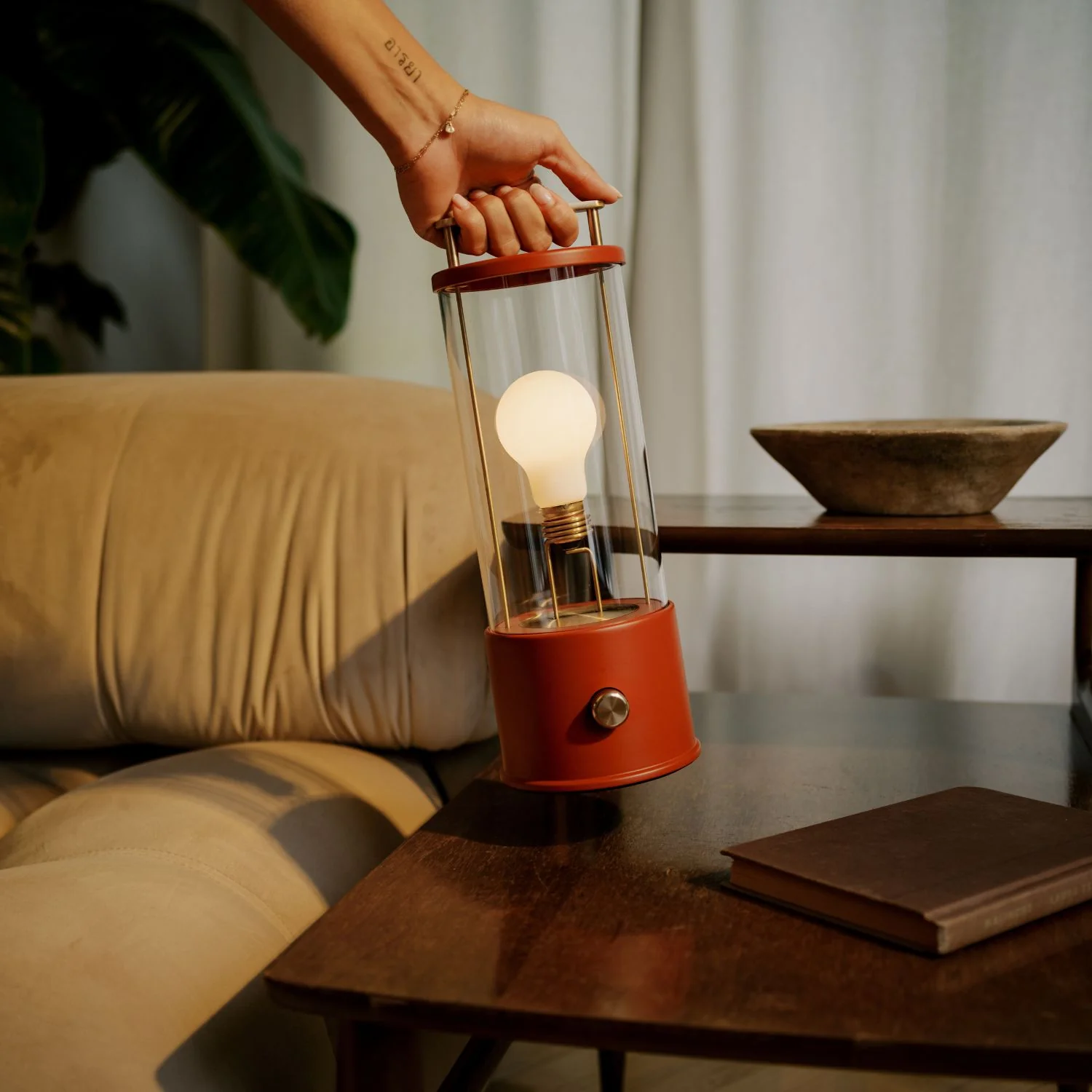 The Muse 1.0 Portable Lamp in Pomona Red - Set of 2 - Image 5