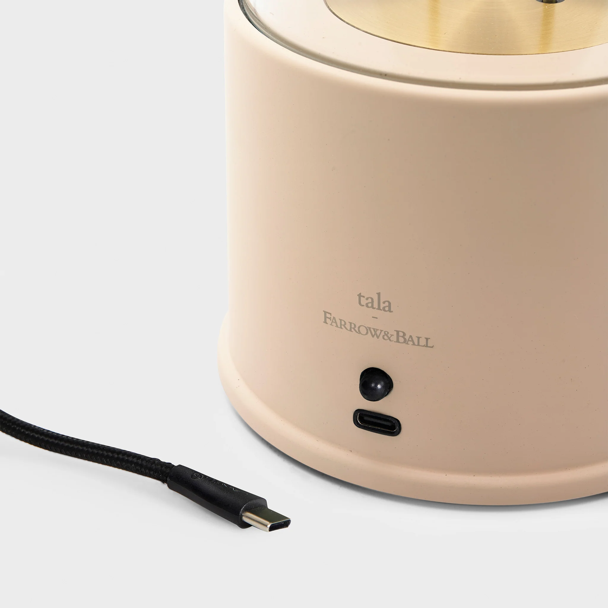 The Muse 1.0 Portable Lamp in Setting Plaster Pink - Image 8