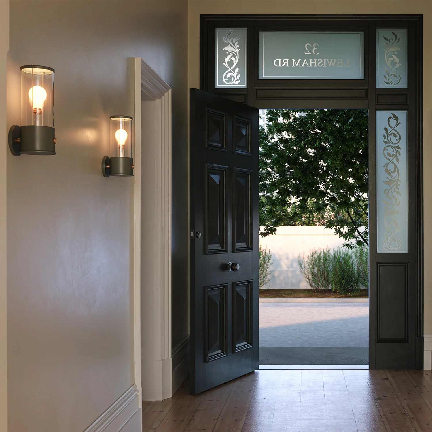 The Muse Wall Light in Pleasure Garden Green - Image 5
