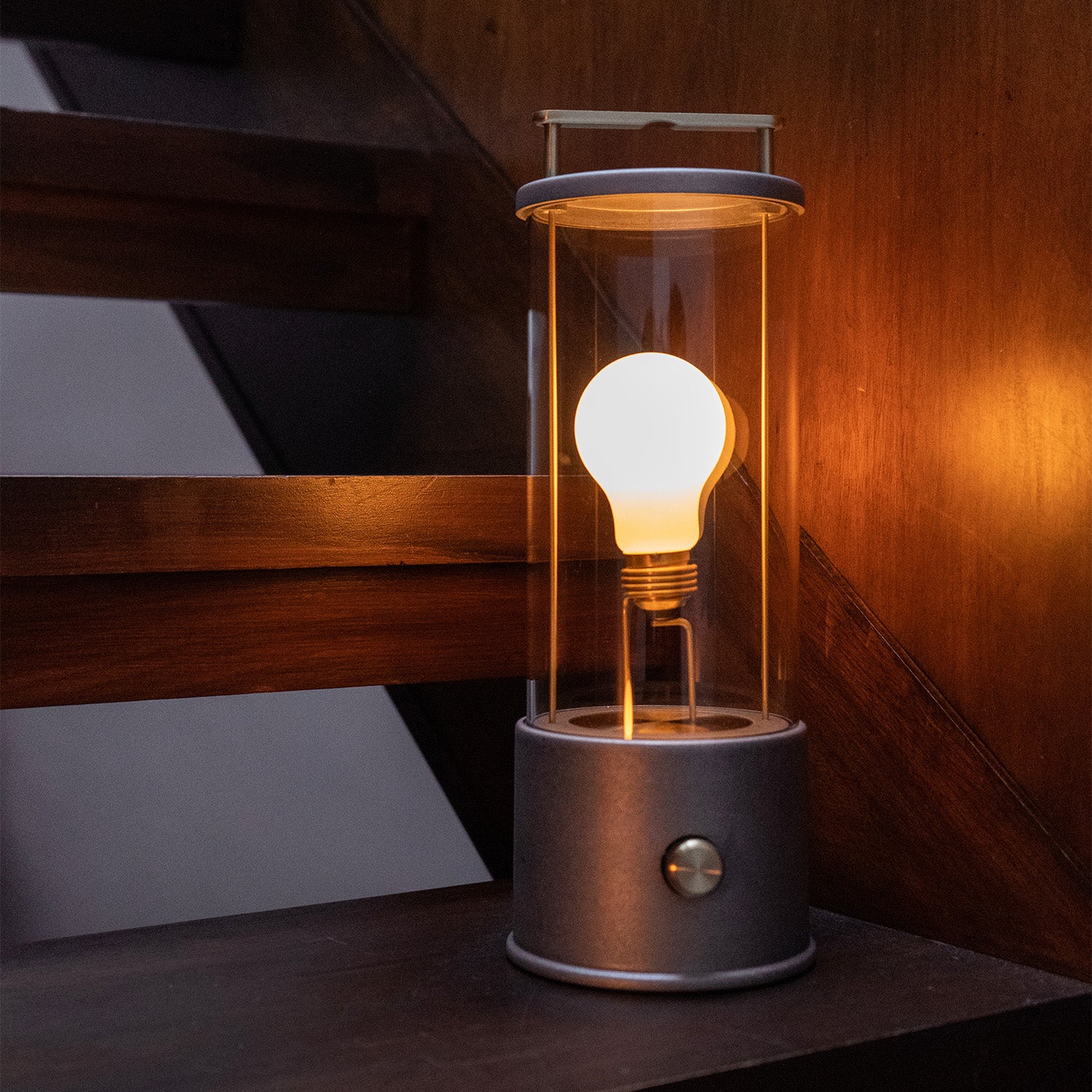The Rugged Muse 1.0 Portable Lamp in Raw Aluminium - Image 5